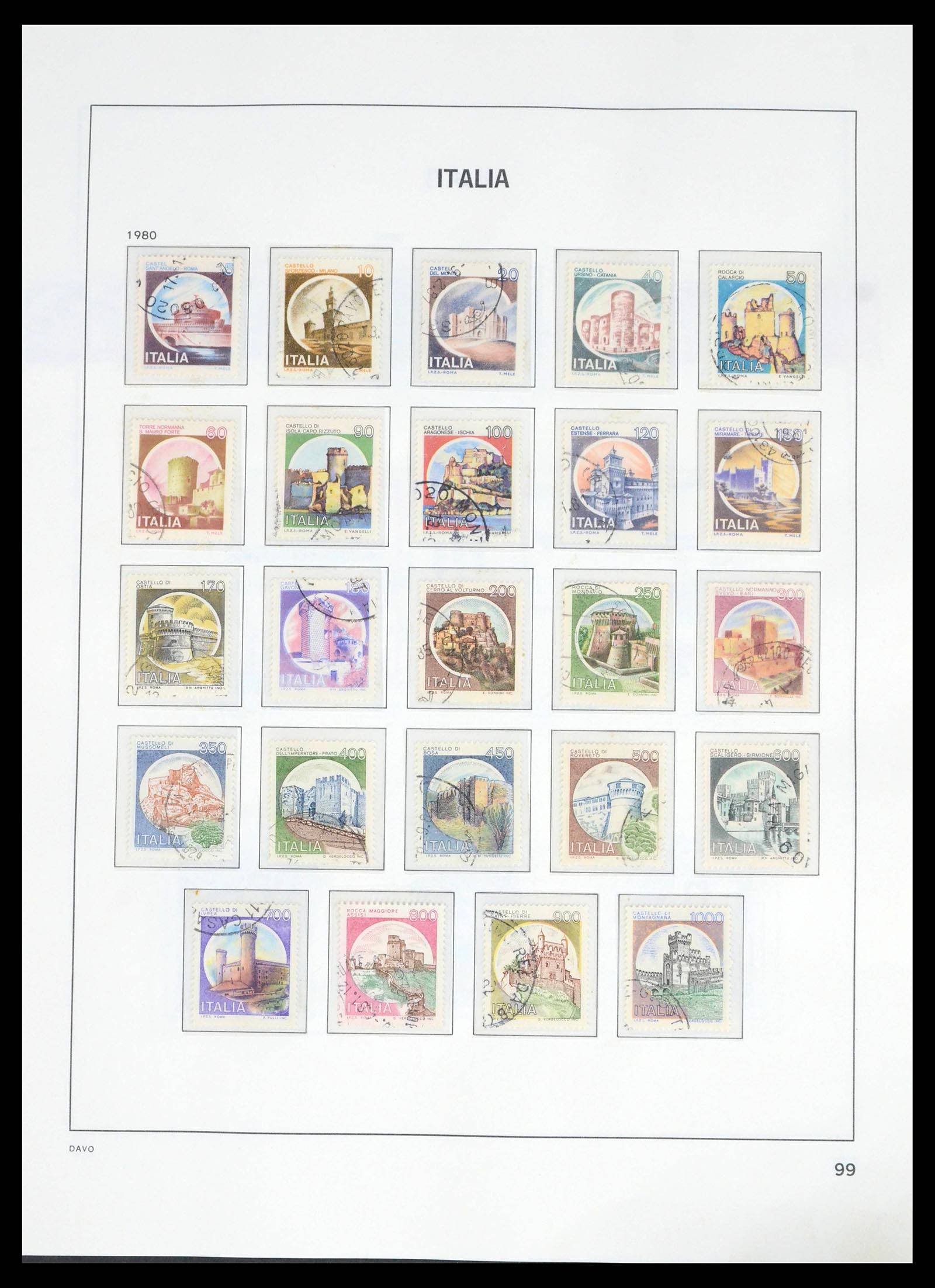 39666 0100 - Stamp collection 39666 Italy 1862-2013.