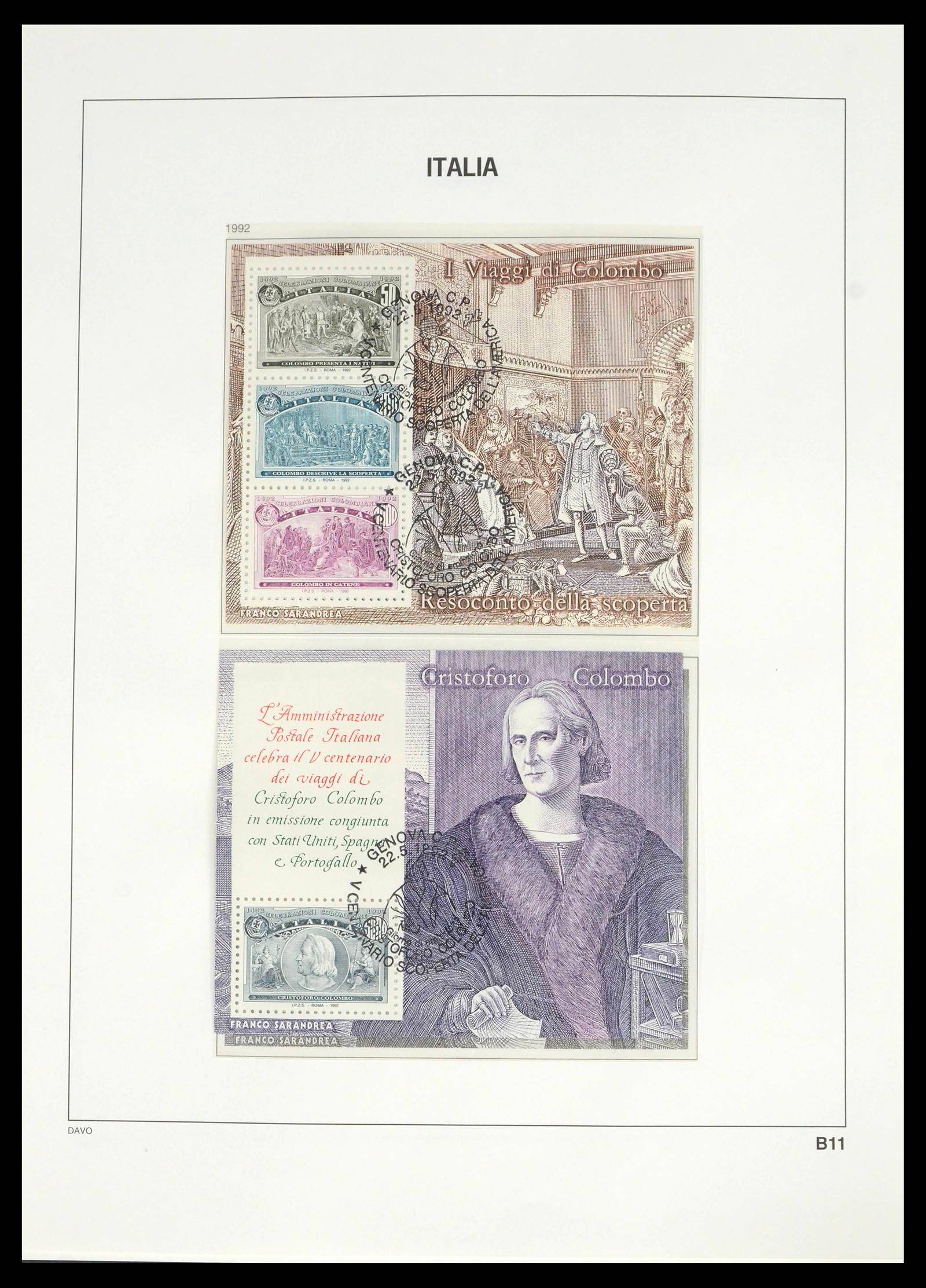 39666 0288 - Stamp collection 39666 Italy 1862-2013.