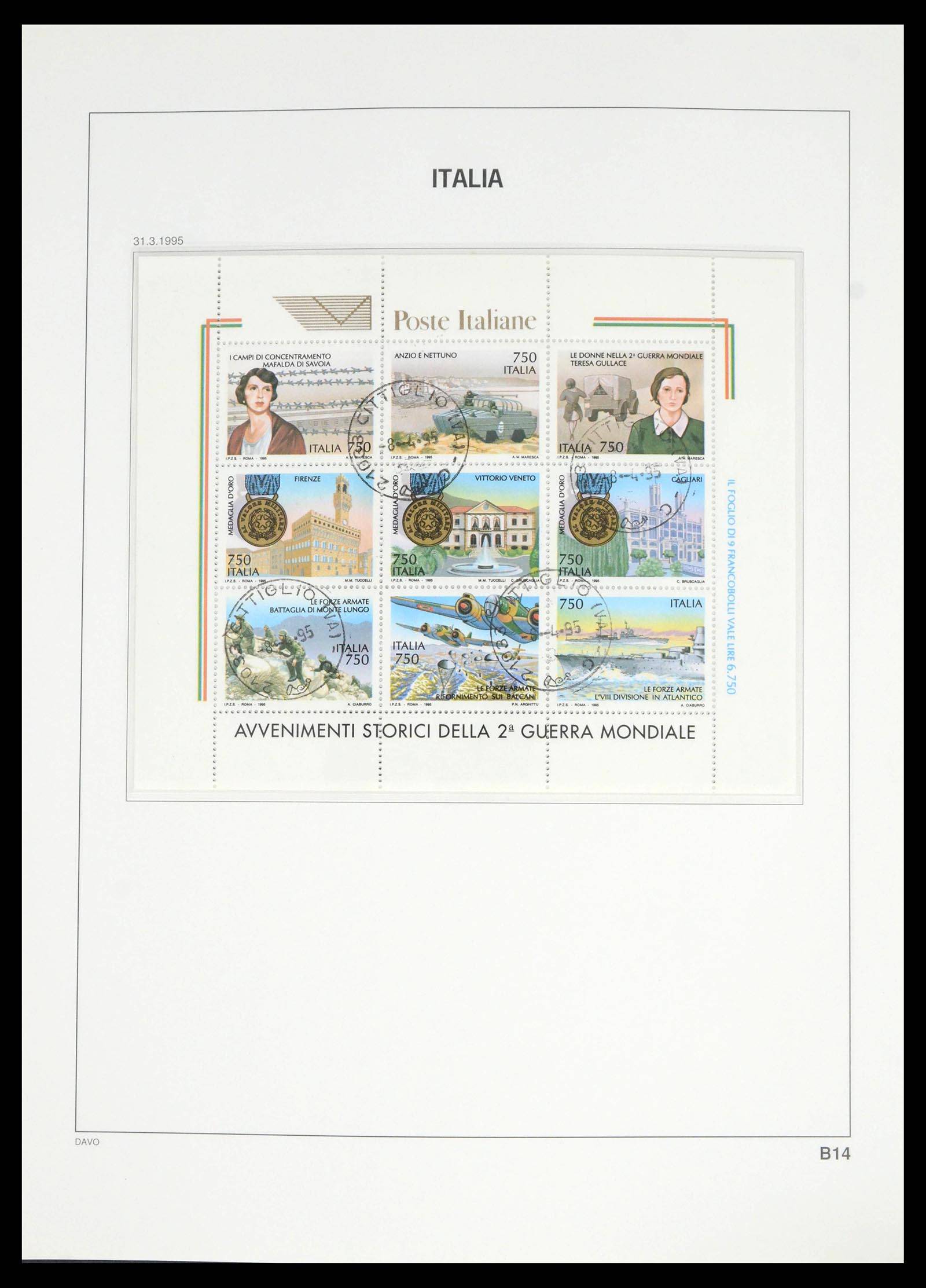 39666 0290 - Stamp collection 39666 Italy 1862-2013.