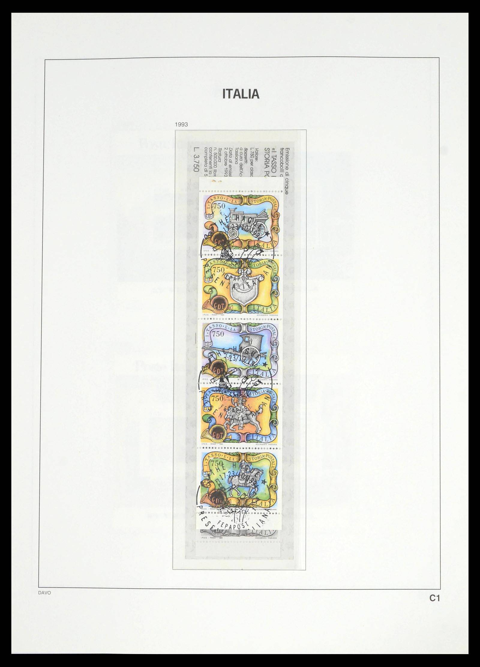 39666 0295 - Stamp collection 39666 Italy 1862-2013.