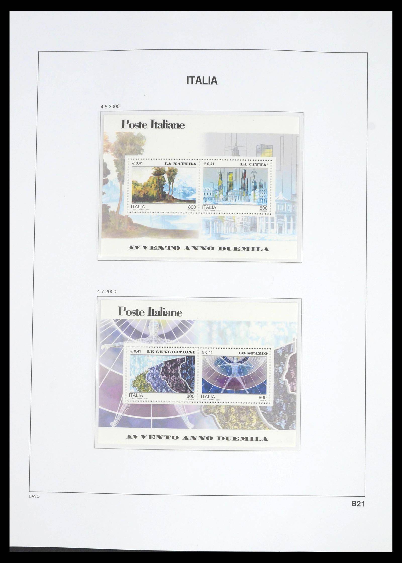 39666 0297 - Stamp collection 39666 Italy 1862-2013.