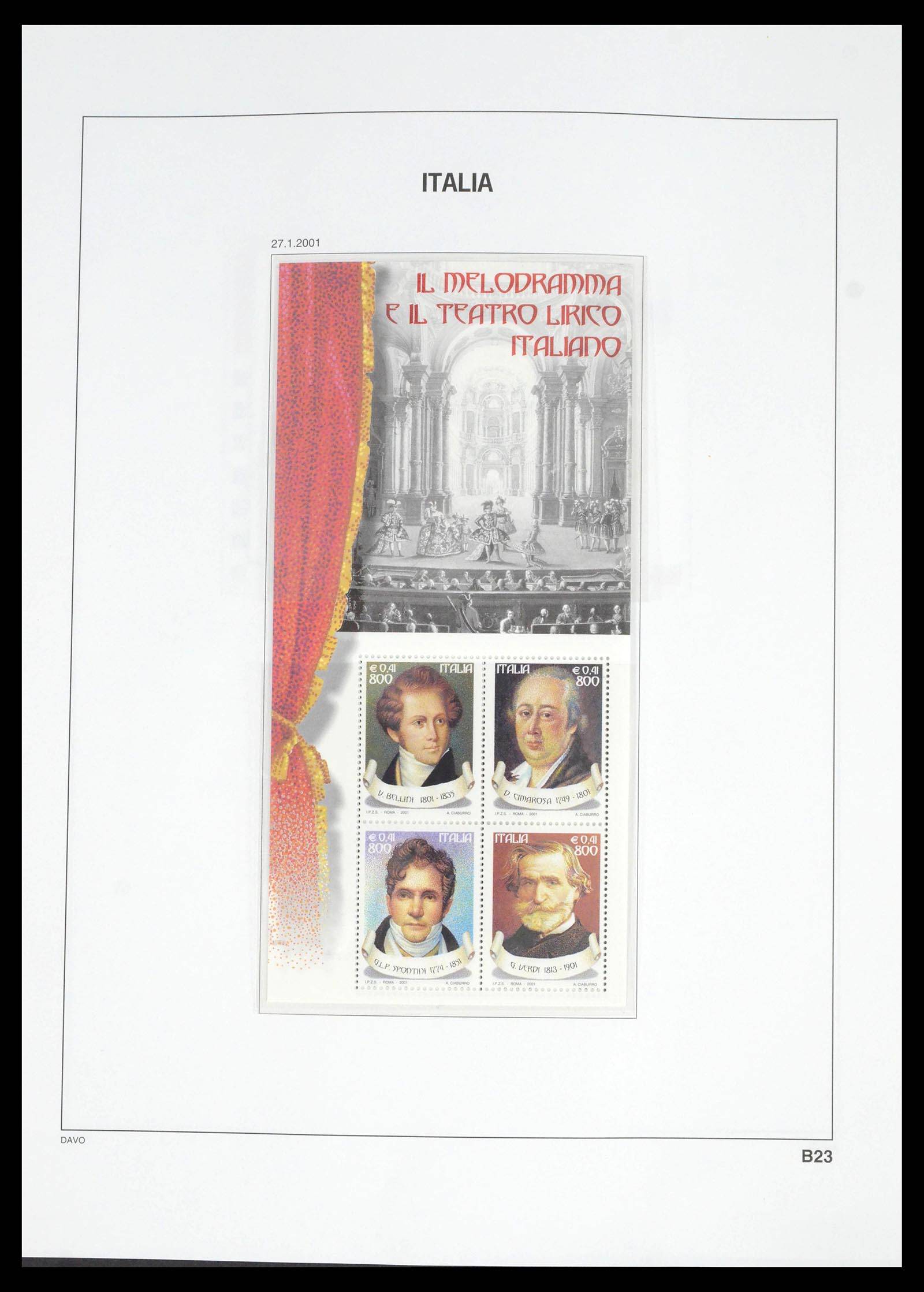 39666 0299 - Stamp collection 39666 Italy 1862-2013.