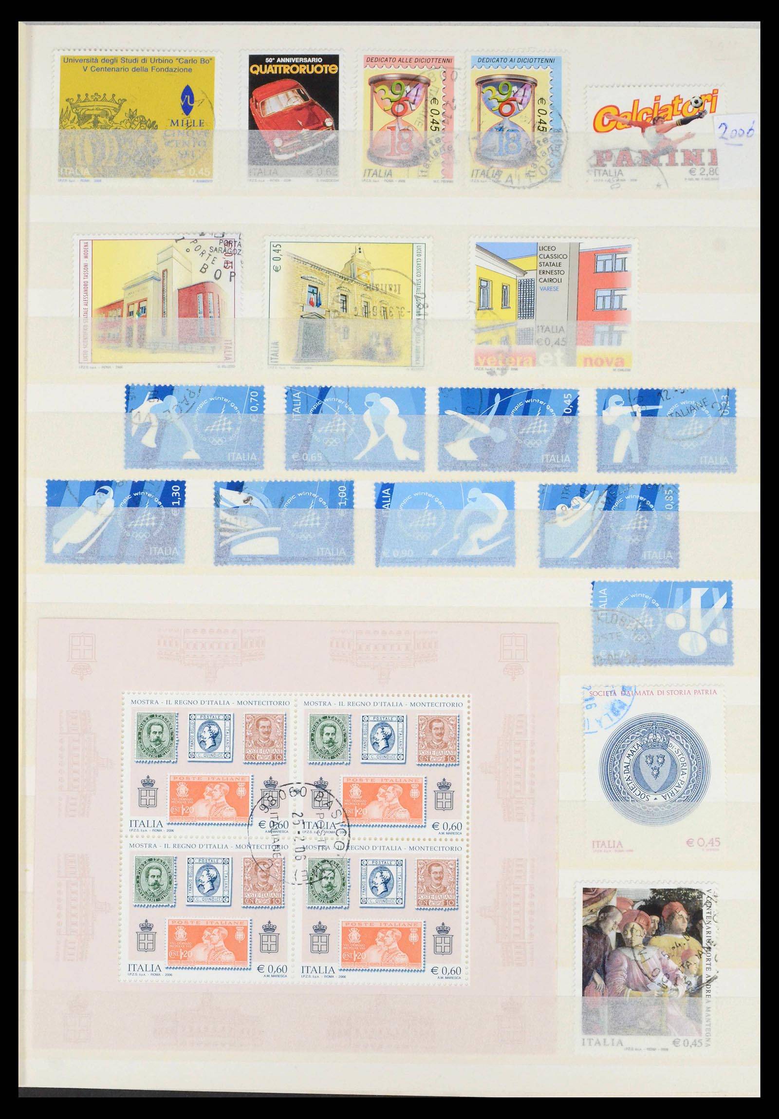 39666 0308 - Stamp collection 39666 Italy 1862-2013.