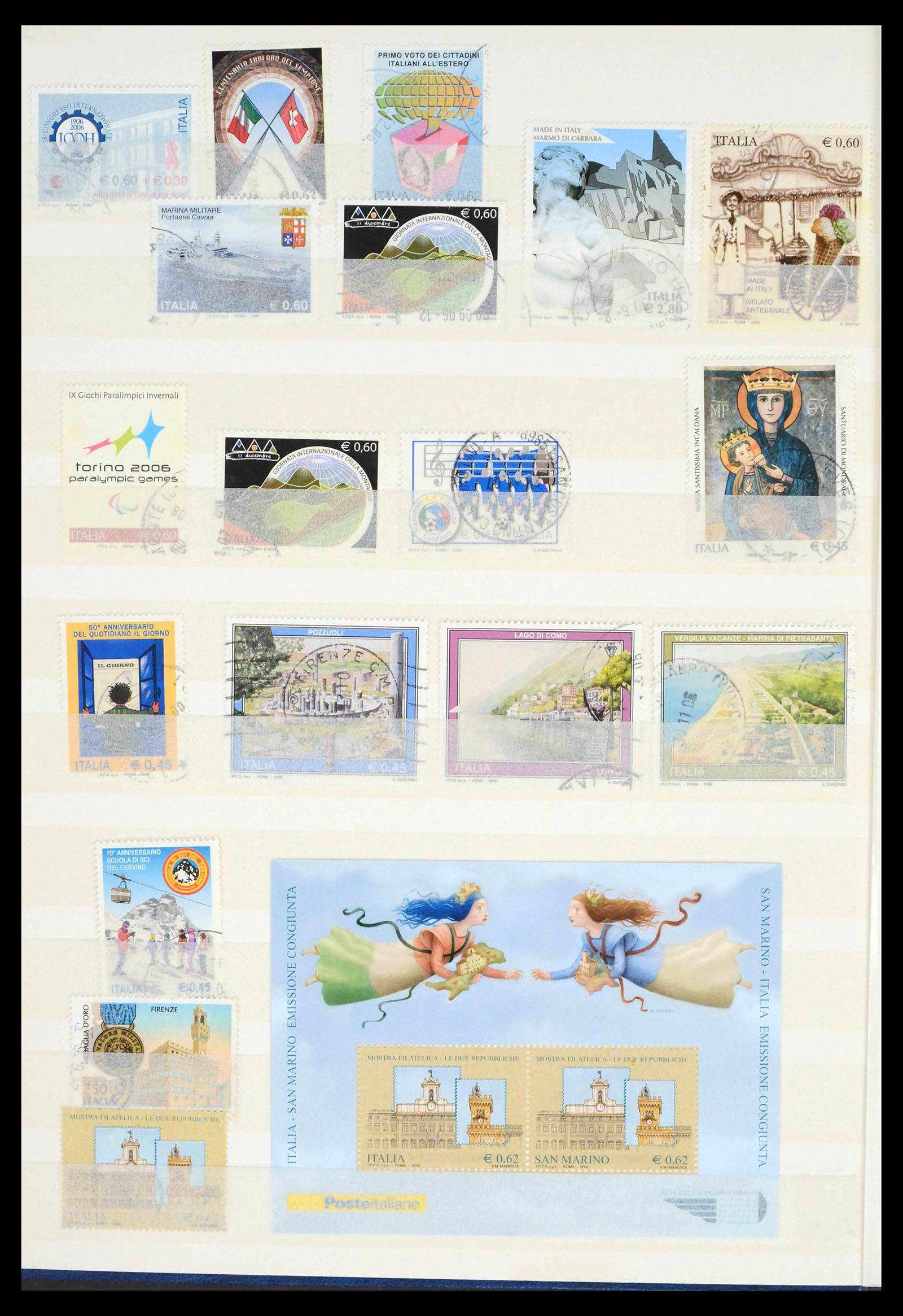 39666 0309 - Stamp collection 39666 Italy 1862-2013.