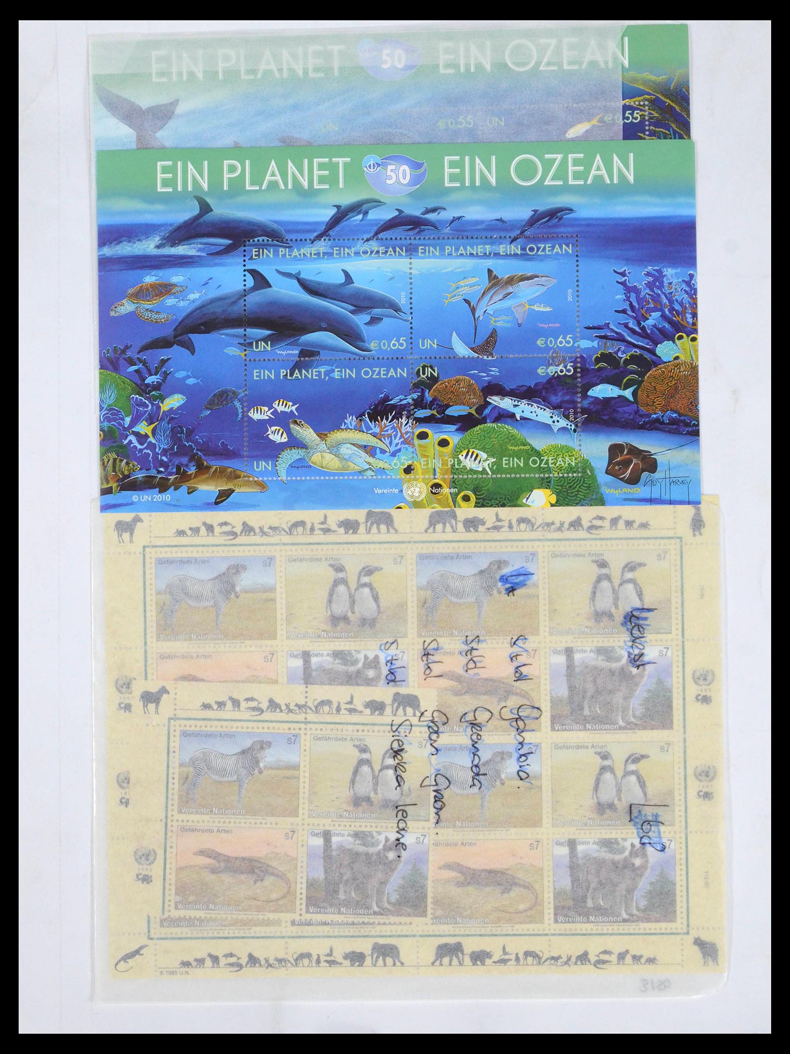 39682 0128 - Stamp collection 39682 United Nations Vienna 1979-2019!