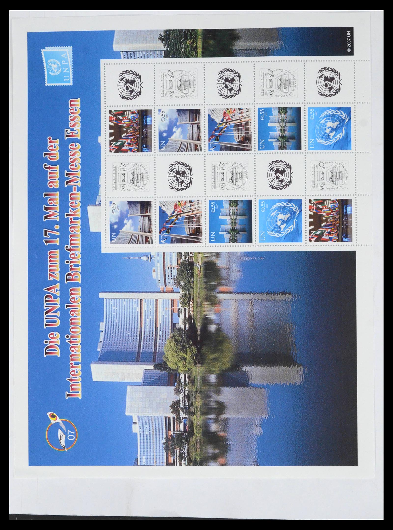 39682 0140 - Stamp collection 39682 United Nations Vienna 1979-2019!