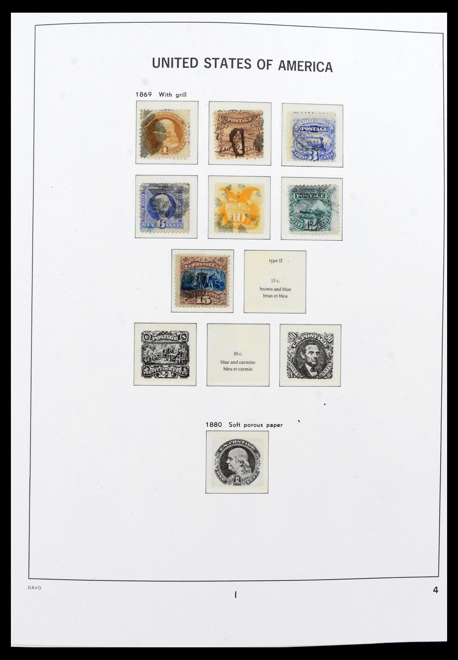 39683 0004 - Stamp collection 39683 USA 1851-2007.