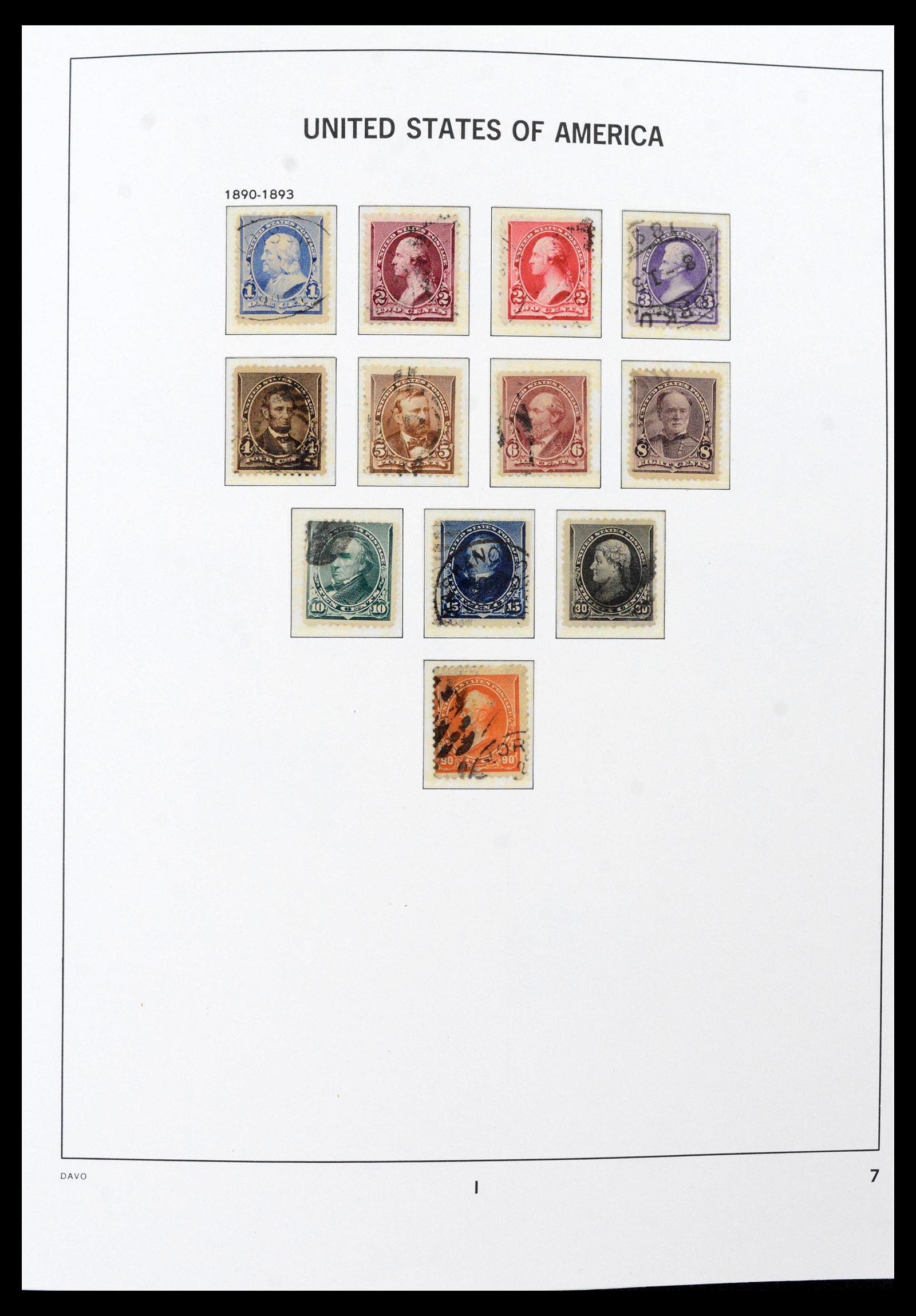 39683 0008 - Stamp collection 39683 USA 1851-2007.