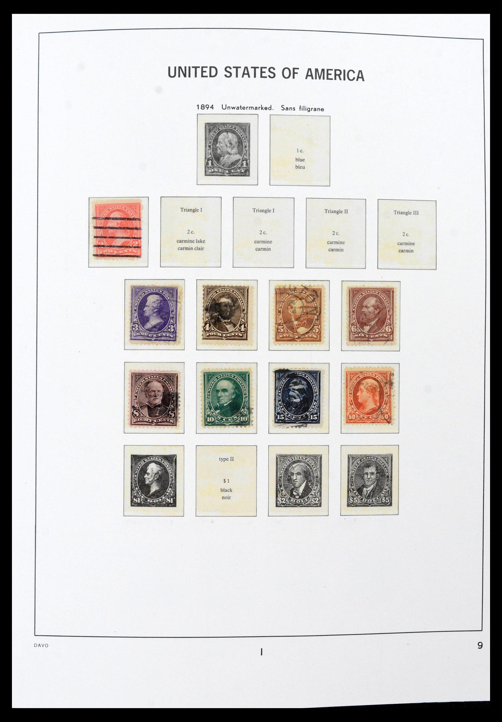 39683 0010 - Stamp collection 39683 USA 1851-2007.