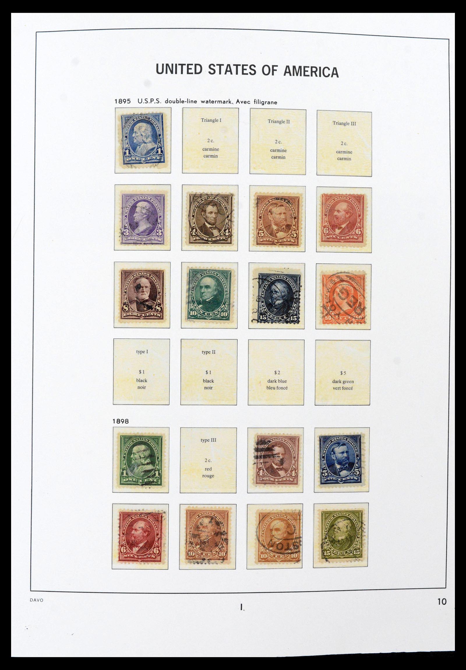 39683 0011 - Stamp collection 39683 USA 1851-2007.