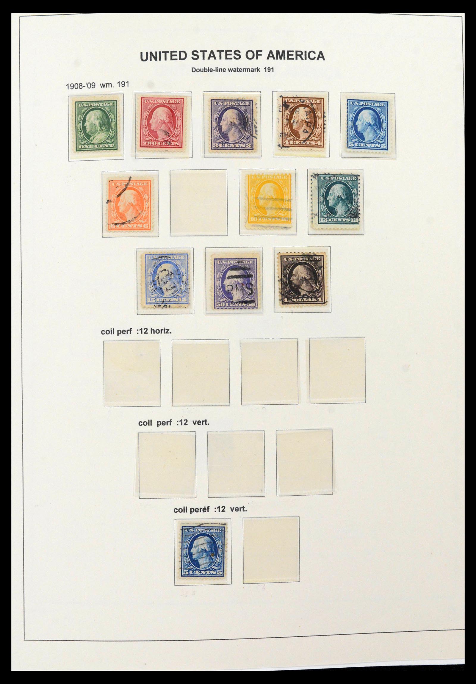 39683 0016 - Stamp collection 39683 USA 1851-2007.