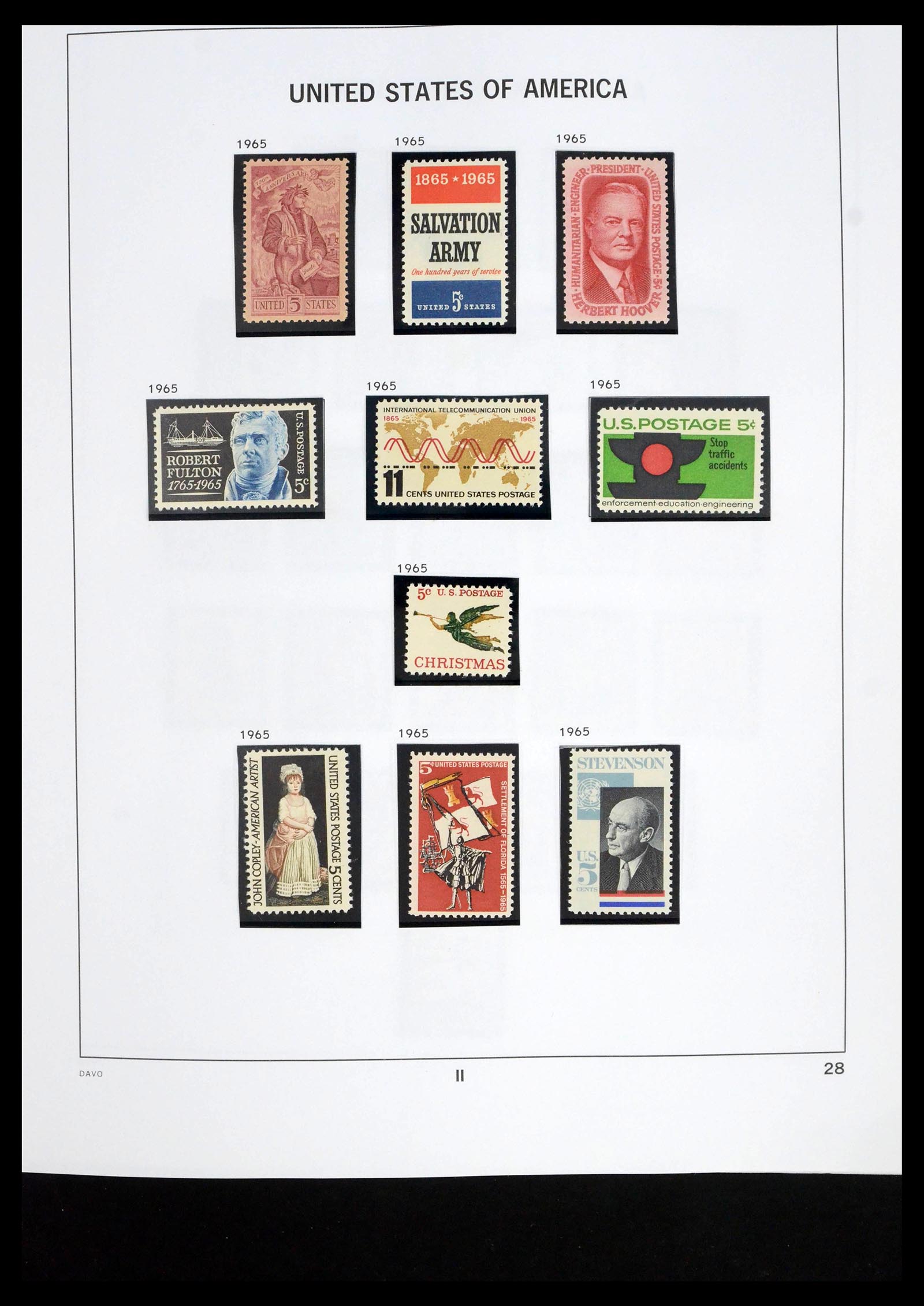 39684 0013 - Stamp collection 39684 USA 1958-1999.