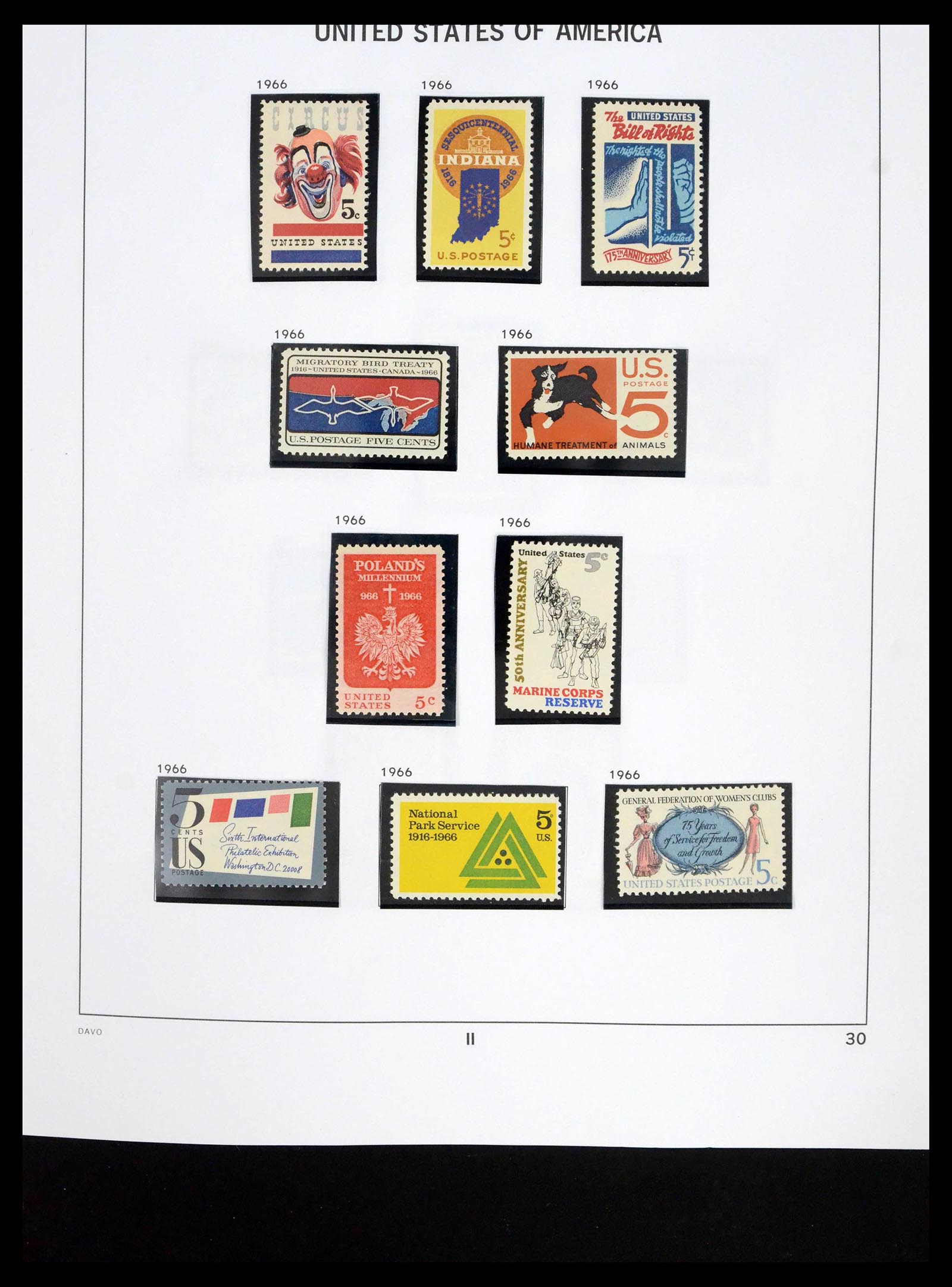 39684 0015 - Stamp collection 39684 USA 1958-1999.