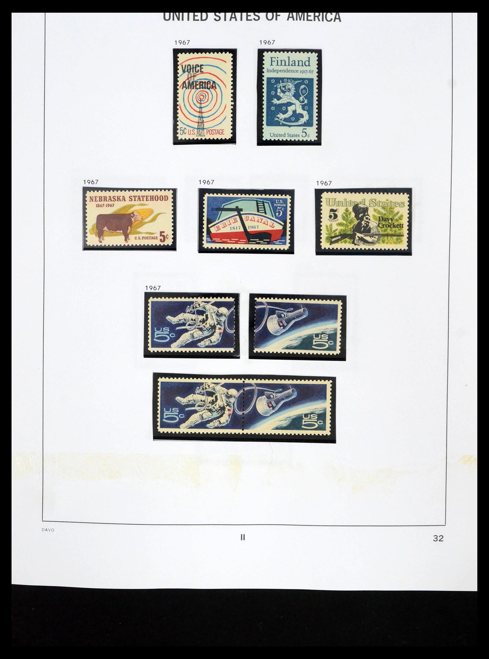 39684 0017 - Stamp collection 39684 USA 1958-1999.