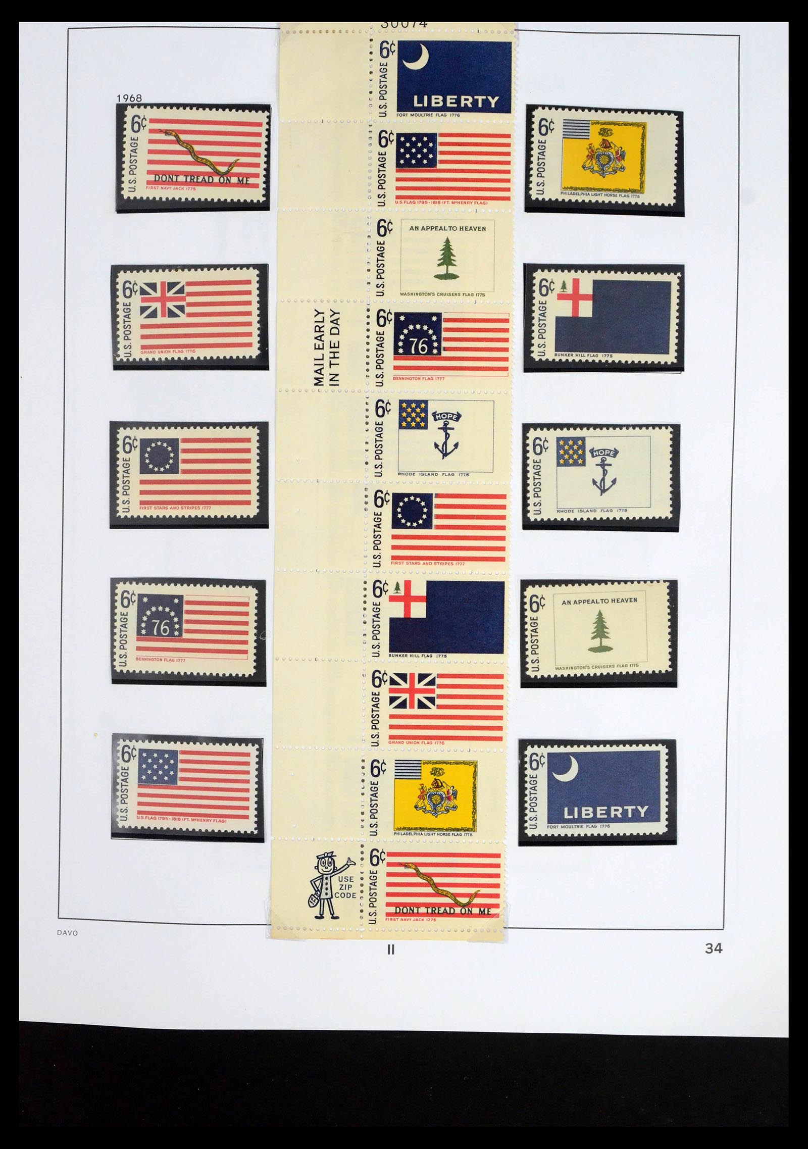 39684 0019 - Stamp collection 39684 USA 1958-1999.