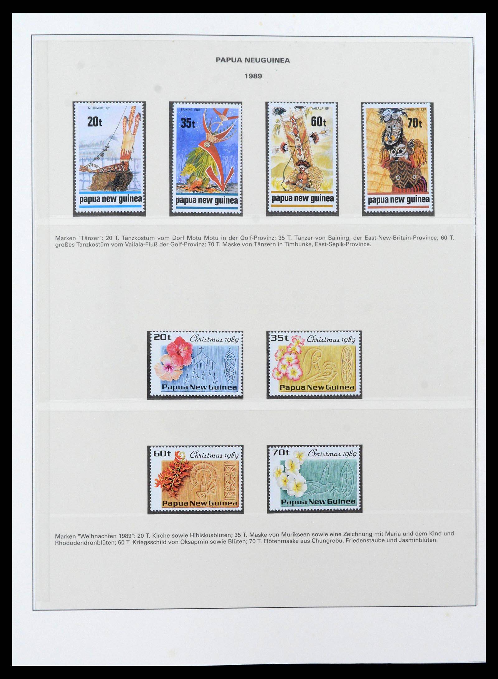 39686 0061 - Stamp collection 39686 Papua New Guinea 1973-2010.