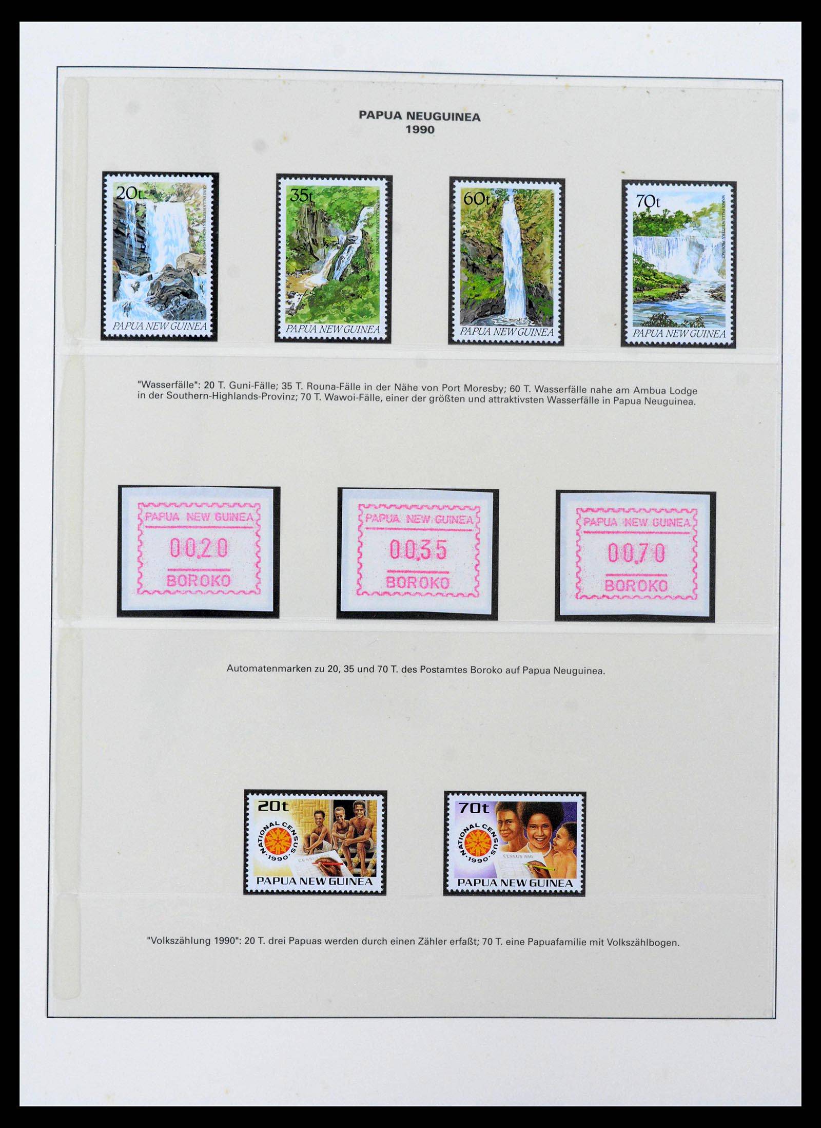 39686 0062 - Stamp collection 39686 Papua New Guinea 1973-2010.