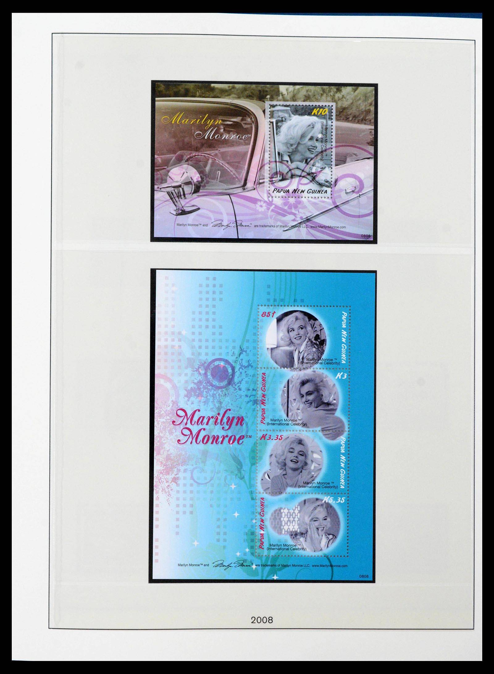 39686 0156 - Stamp collection 39686 Papua New Guinea 1973-2010.