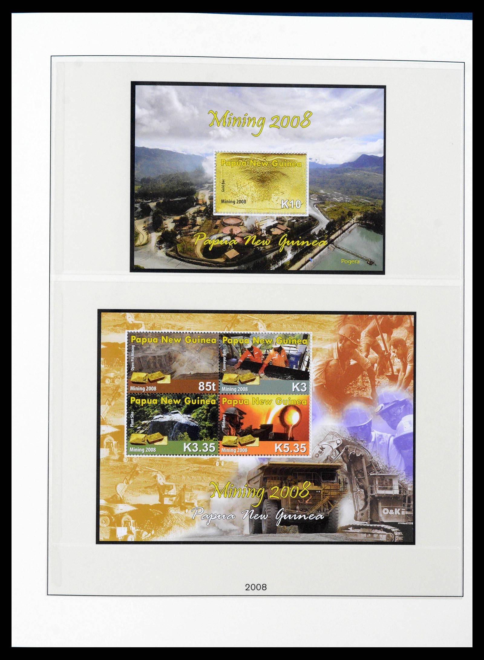 39686 0159 - Stamp collection 39686 Papua New Guinea 1973-2010.