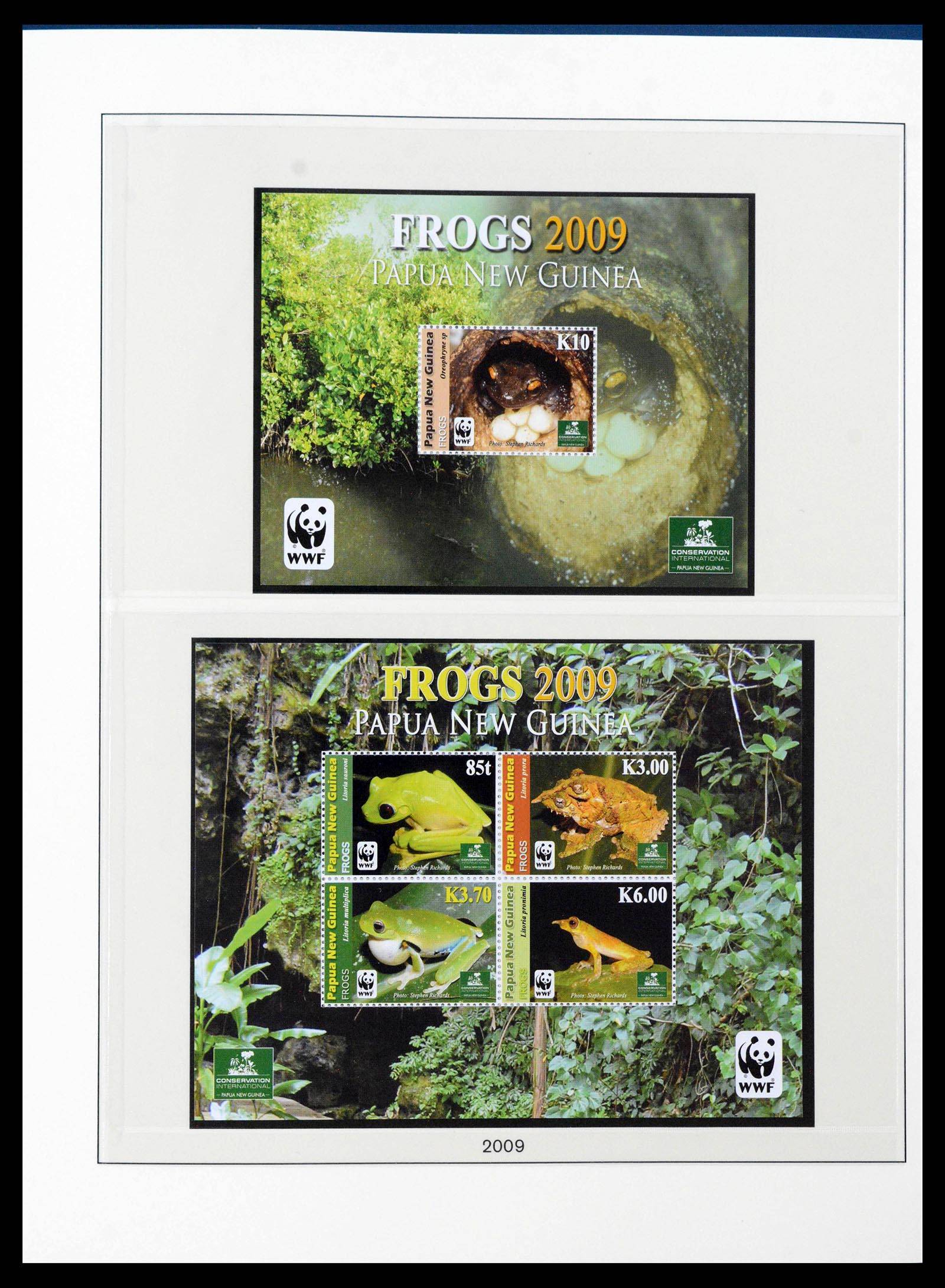 39686 0165 - Stamp collection 39686 Papua New Guinea 1973-2010.