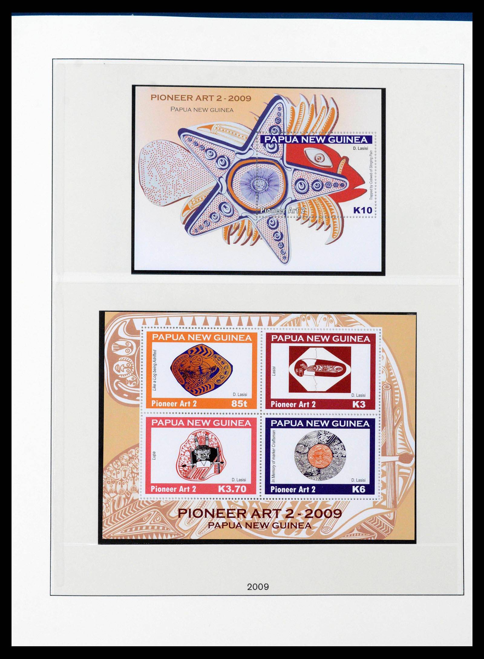 39686 0166 - Stamp collection 39686 Papua New Guinea 1973-2010.