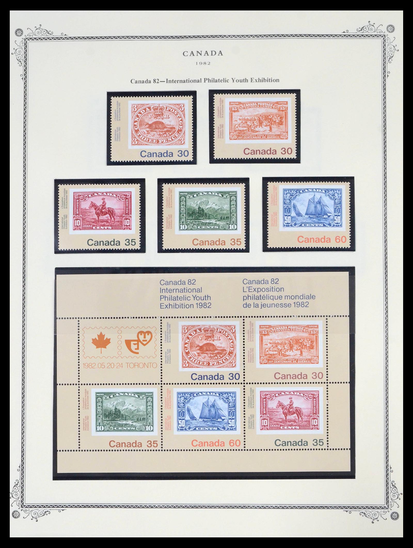 39687 0091 - Stamp collection 39687 Canada 1859-2006.