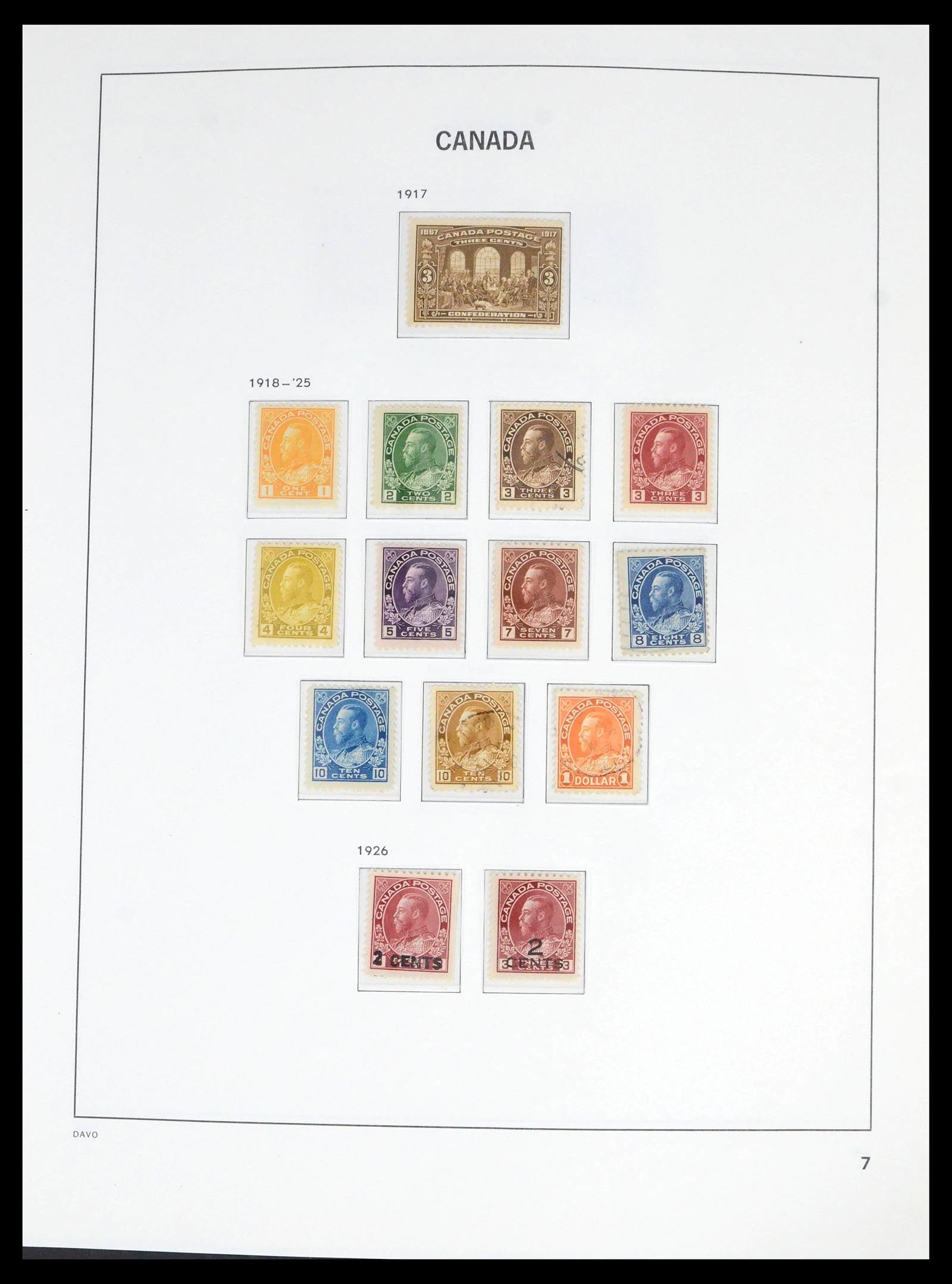 39688 0008 - Stamp collection 39688 Canada 1859-1997.