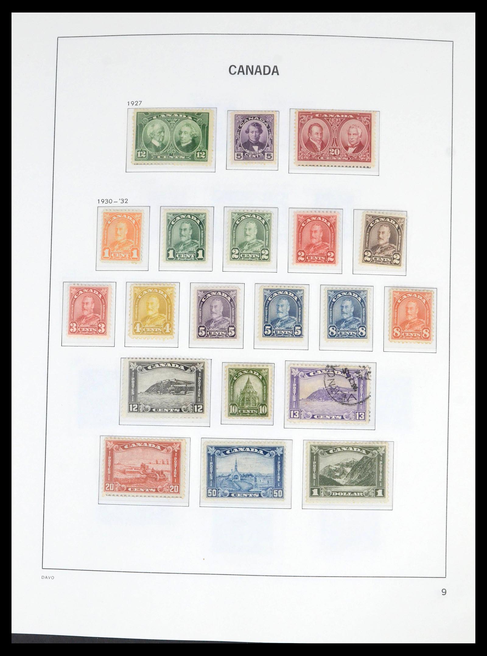 39688 0011 - Stamp collection 39688 Canada 1859-1997.