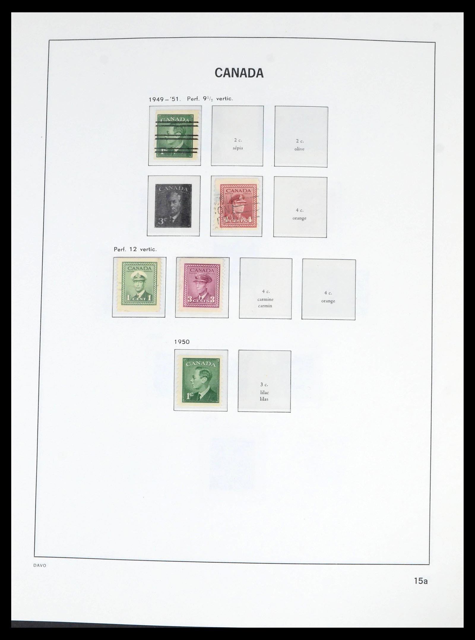 39688 0020 - Stamp collection 39688 Canada 1859-1997.