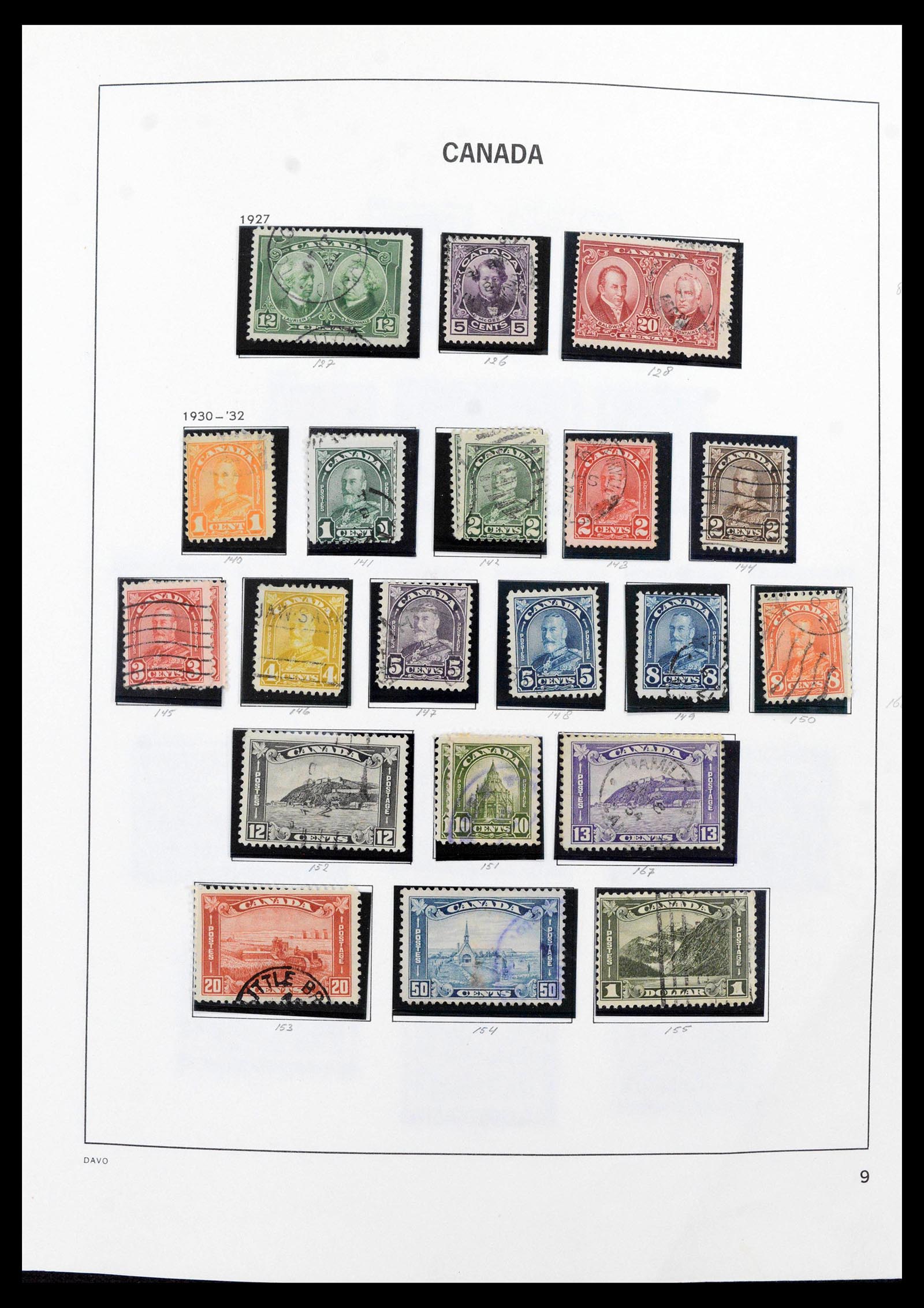 39692 0011 - Stamp collection 39692 Canada 1851-1986.