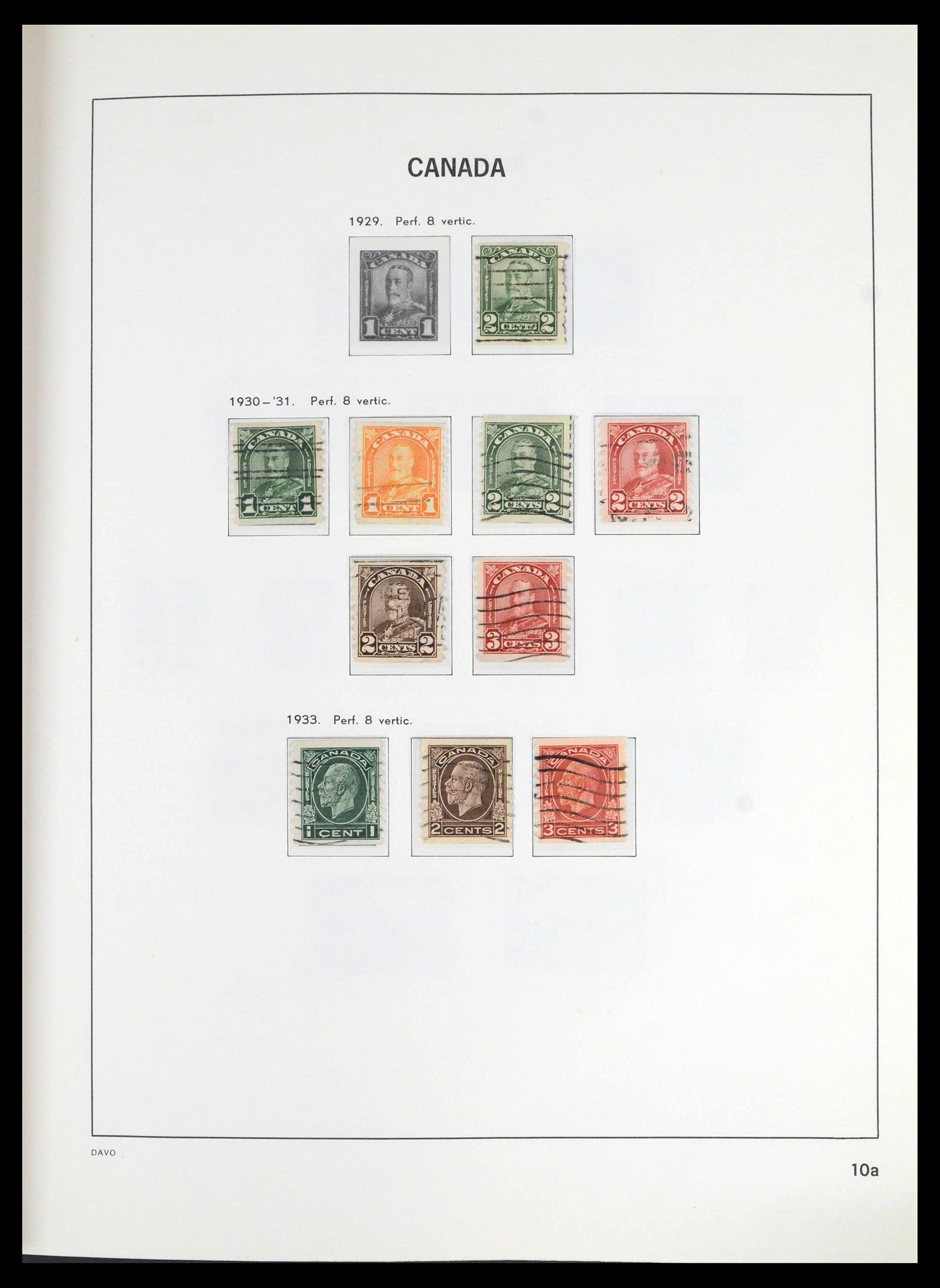 39696 0013 - Stamp collection 39696 Canada 1859-1988.