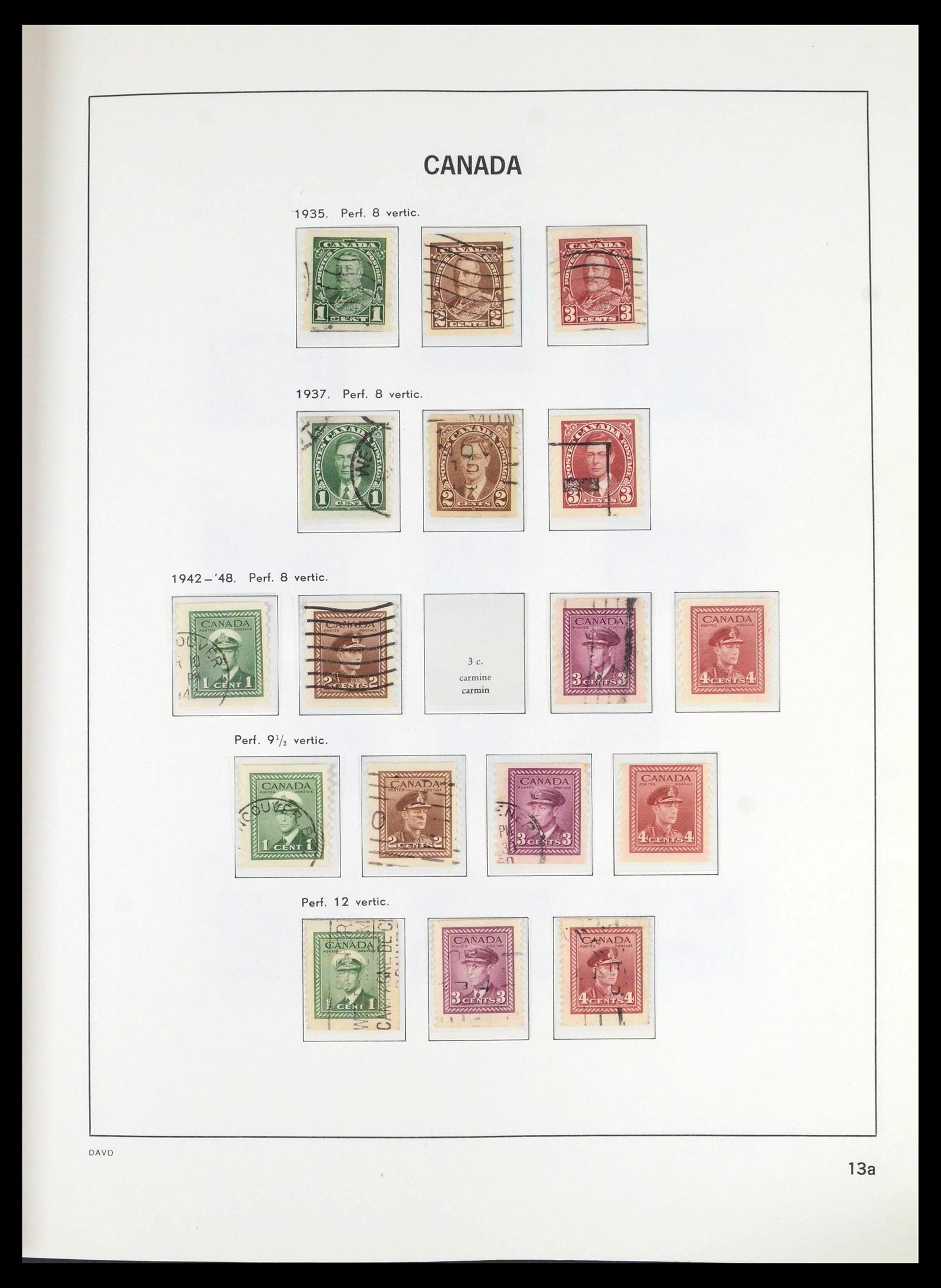 39696 0017 - Stamp collection 39696 Canada 1859-1988.