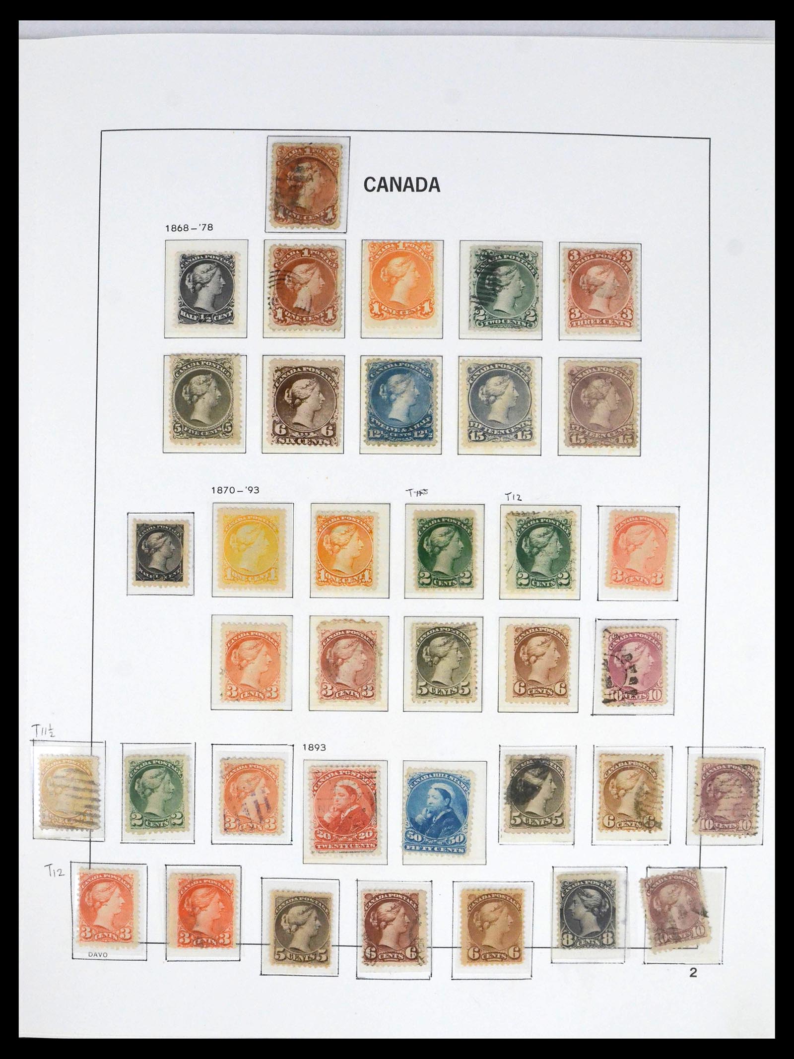 39697 0004 - Postzegelverzameling 39697 Canada SUPER verzameling 1851-2017.