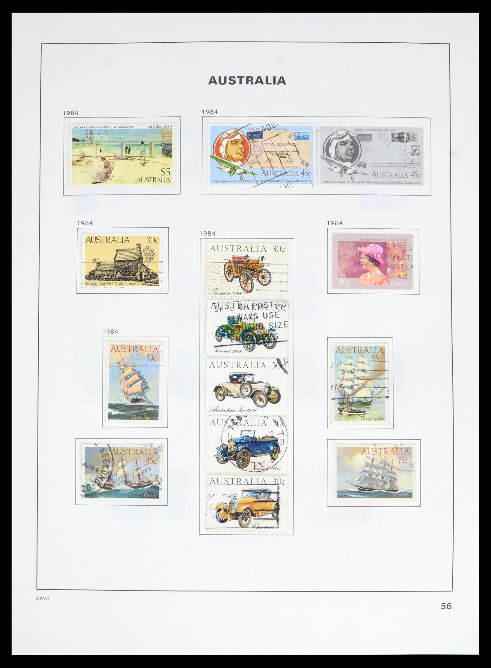 39699 0063 - Stamp collection 39699 Australia 1913-1999.