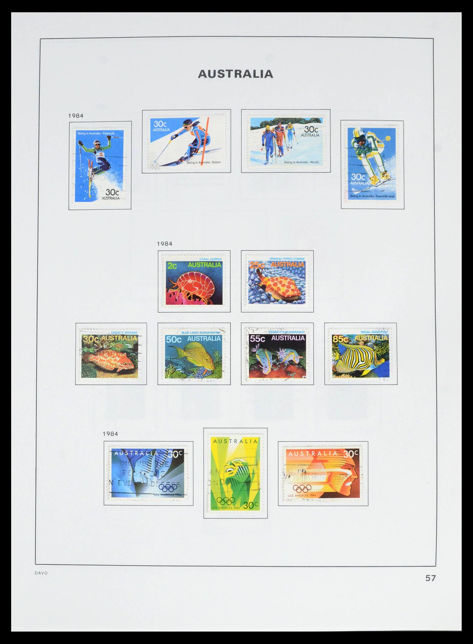 39699 0064 - Stamp collection 39699 Australia 1913-1999.