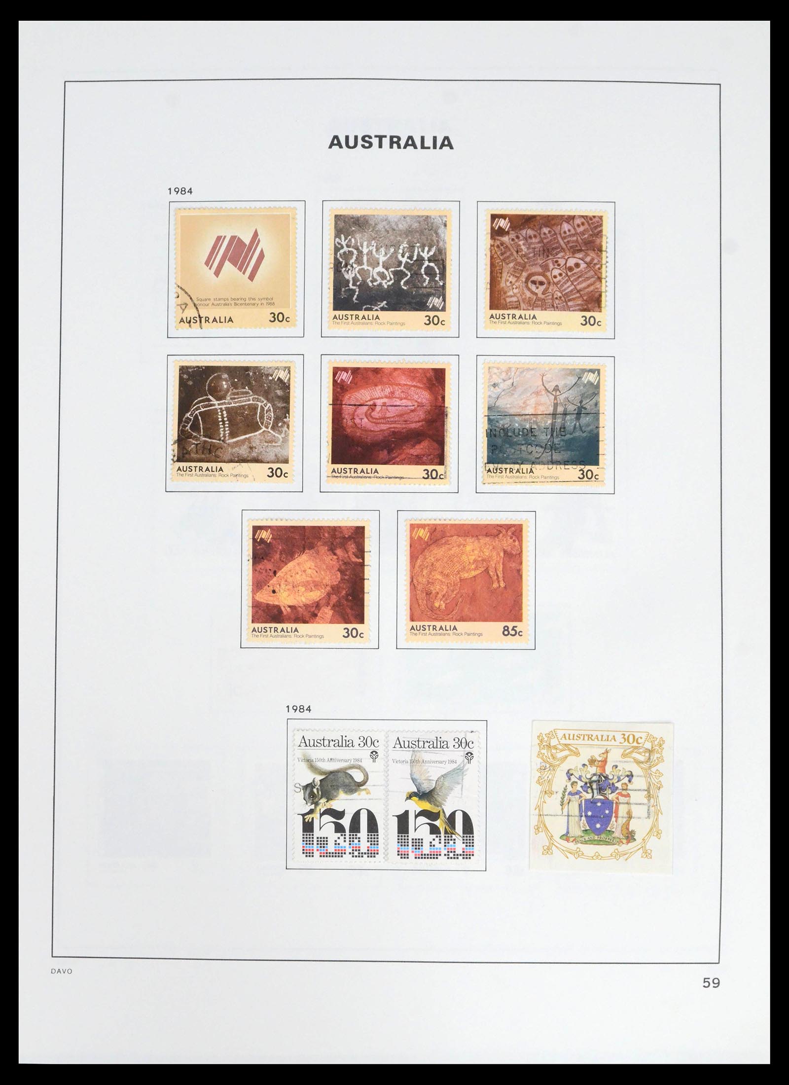 39699 0066 - Stamp collection 39699 Australia 1913-1999.