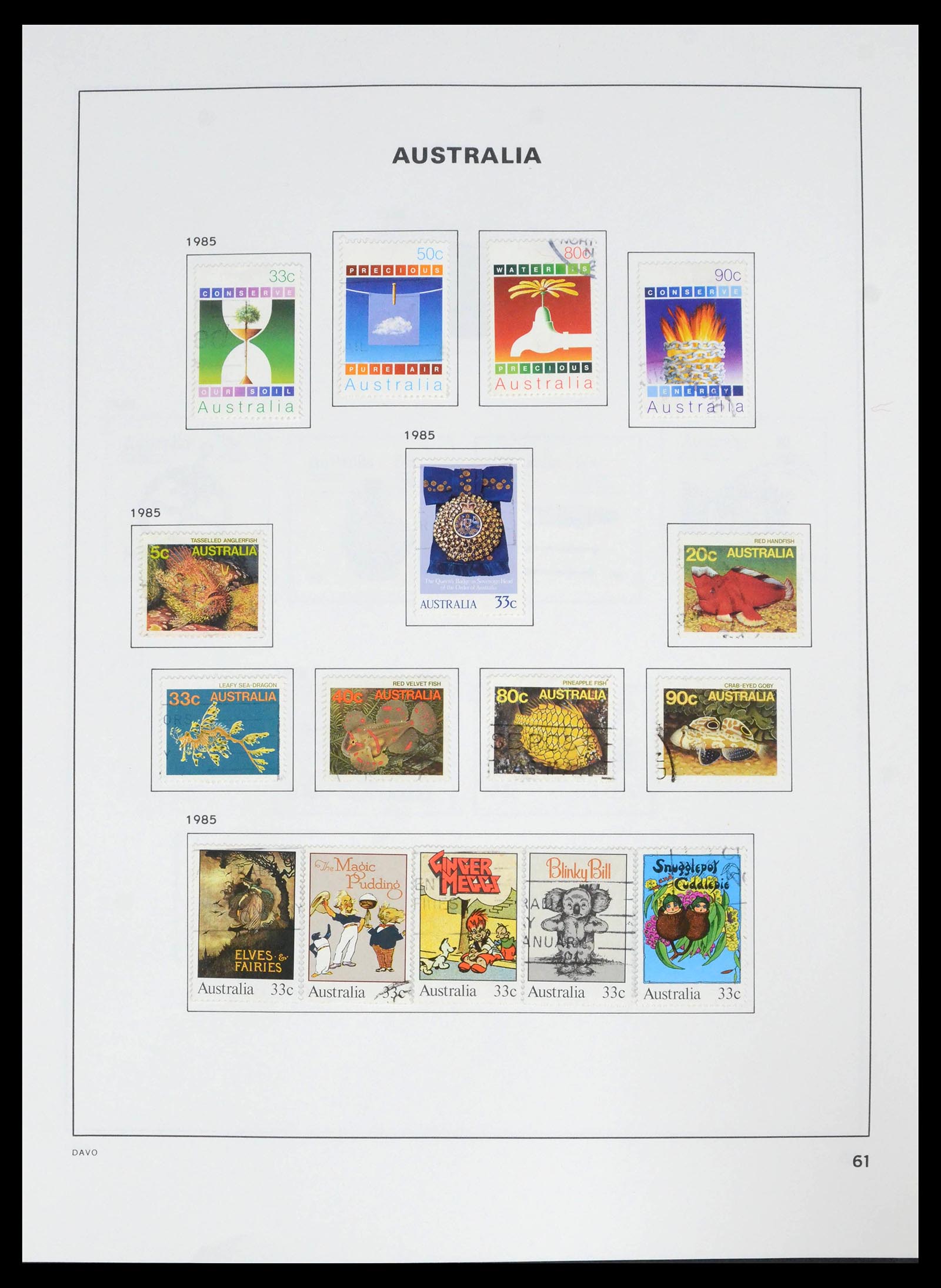 39699 0068 - Stamp collection 39699 Australia 1913-1999.