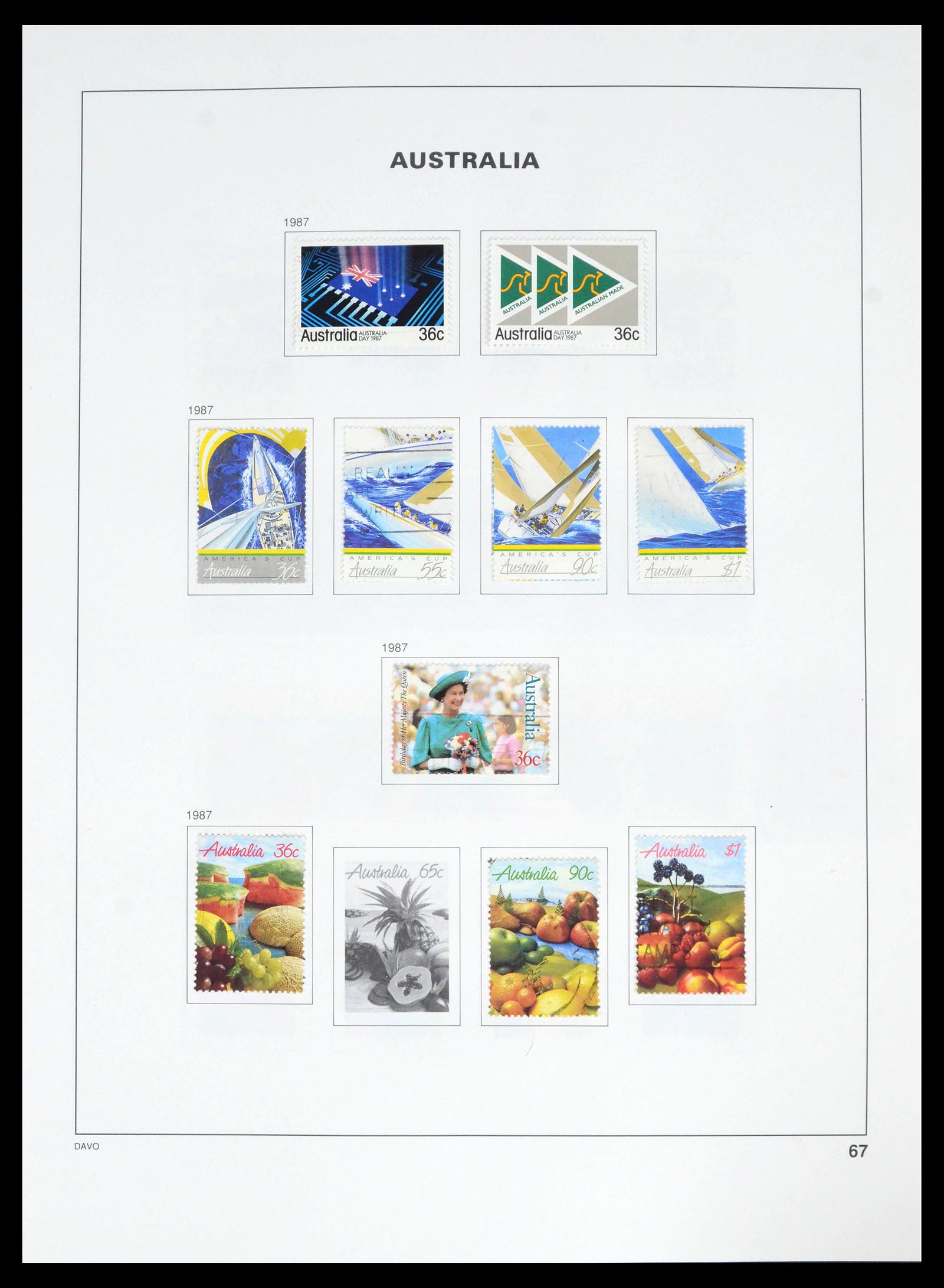 39699 0074 - Stamp collection 39699 Australia 1913-1999.