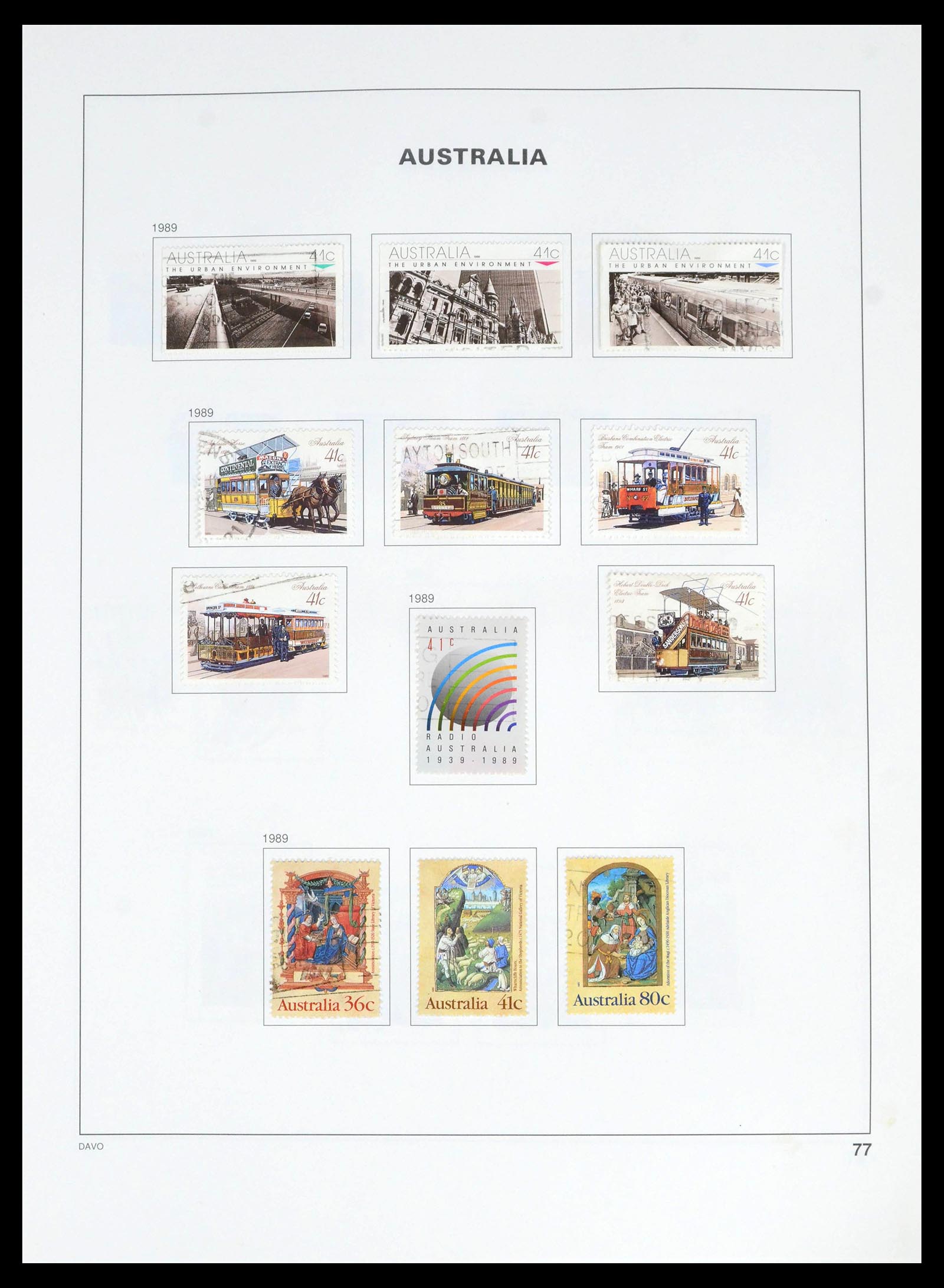 39699 0084 - Stamp collection 39699 Australia 1913-1999.