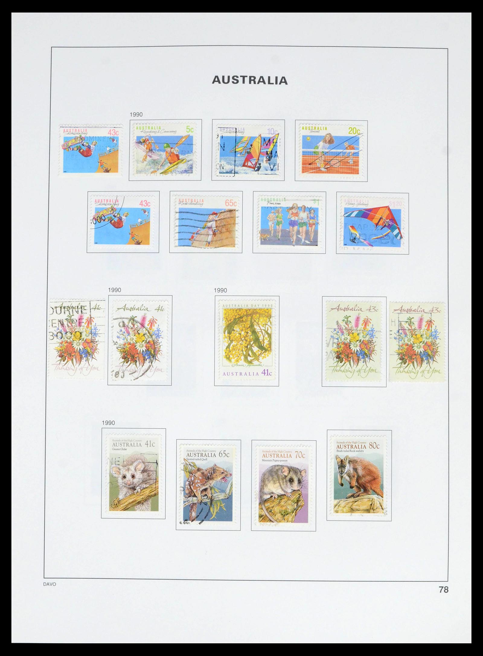 39699 0085 - Stamp collection 39699 Australia 1913-1999.