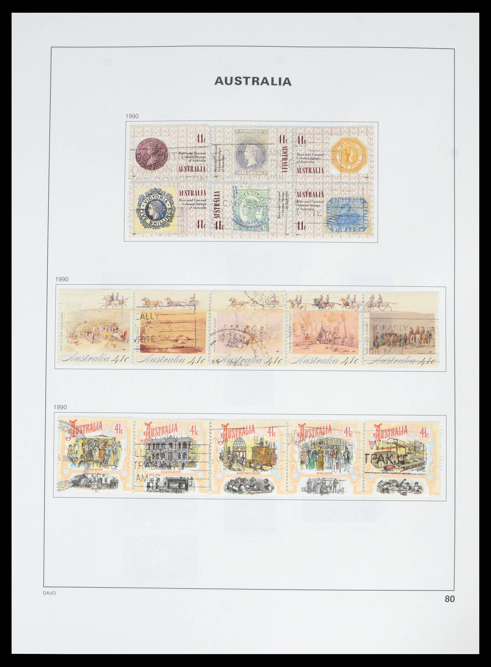 39699 0087 - Stamp collection 39699 Australia 1913-1999.