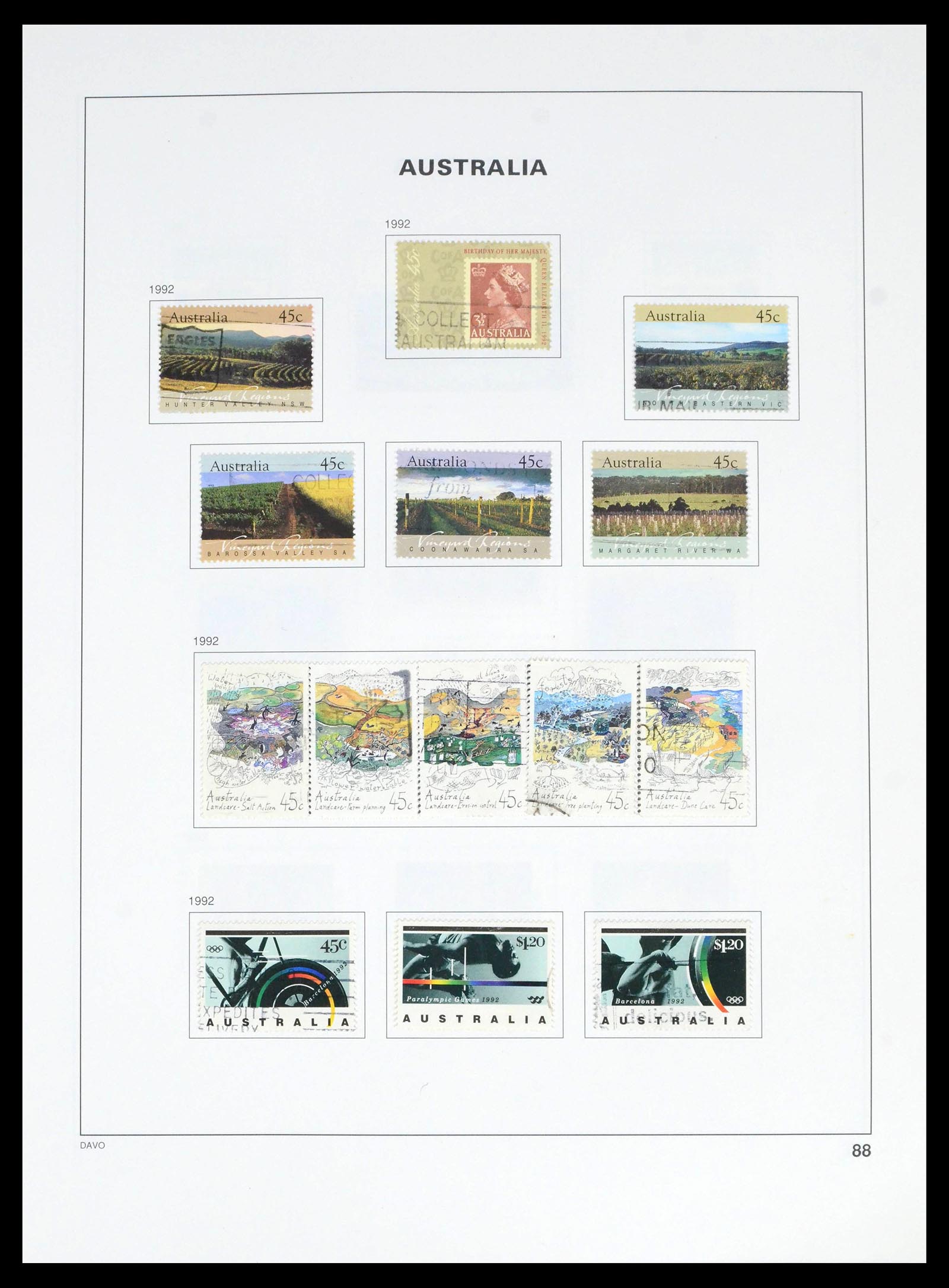 39699 0095 - Stamp collection 39699 Australia 1913-1999.