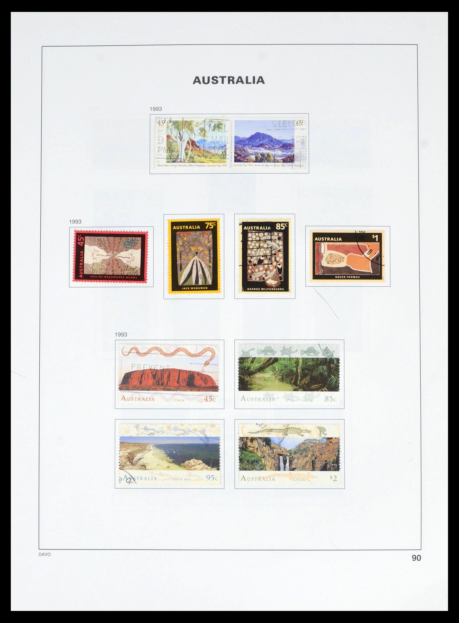 39699 0097 - Stamp collection 39699 Australia 1913-1999.