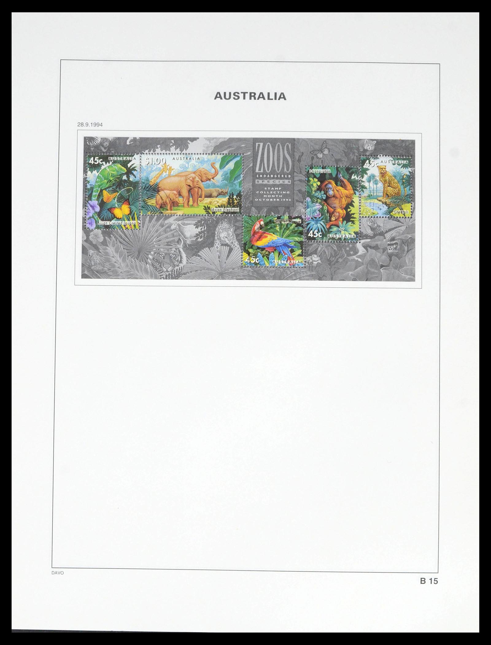 39699 0132 - Stamp collection 39699 Australia 1913-1999.