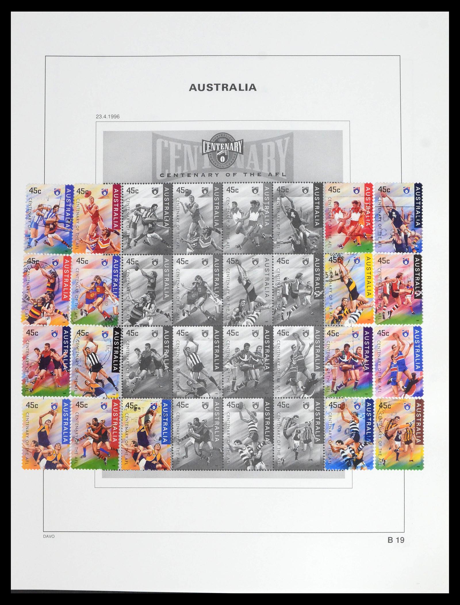 39699 0135 - Stamp collection 39699 Australia 1913-1999.