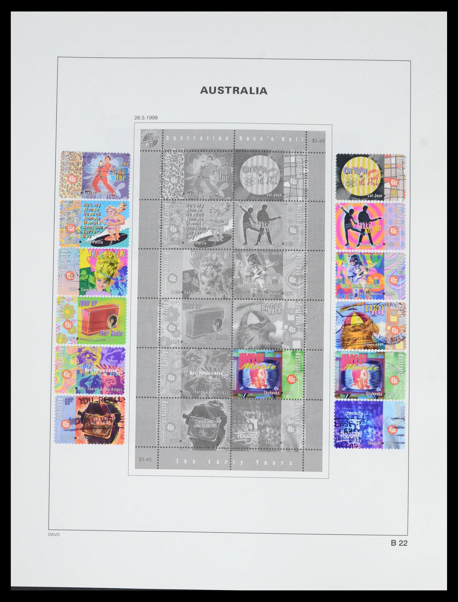 39699 0137 - Stamp collection 39699 Australia 1913-1999.