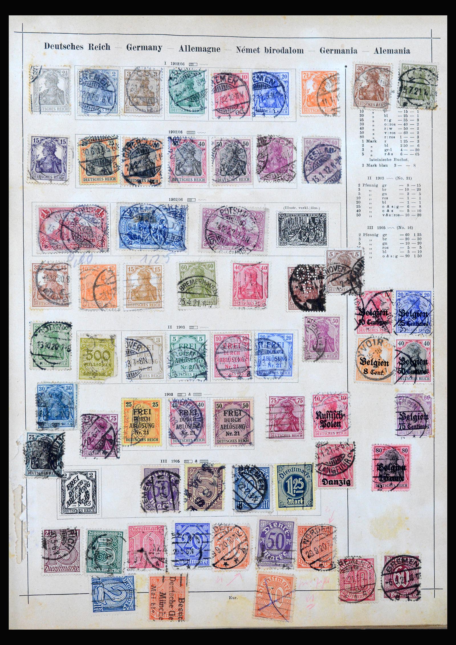 39702 0018 - Stamp collection 39702 World adventure lot 1860-1995.