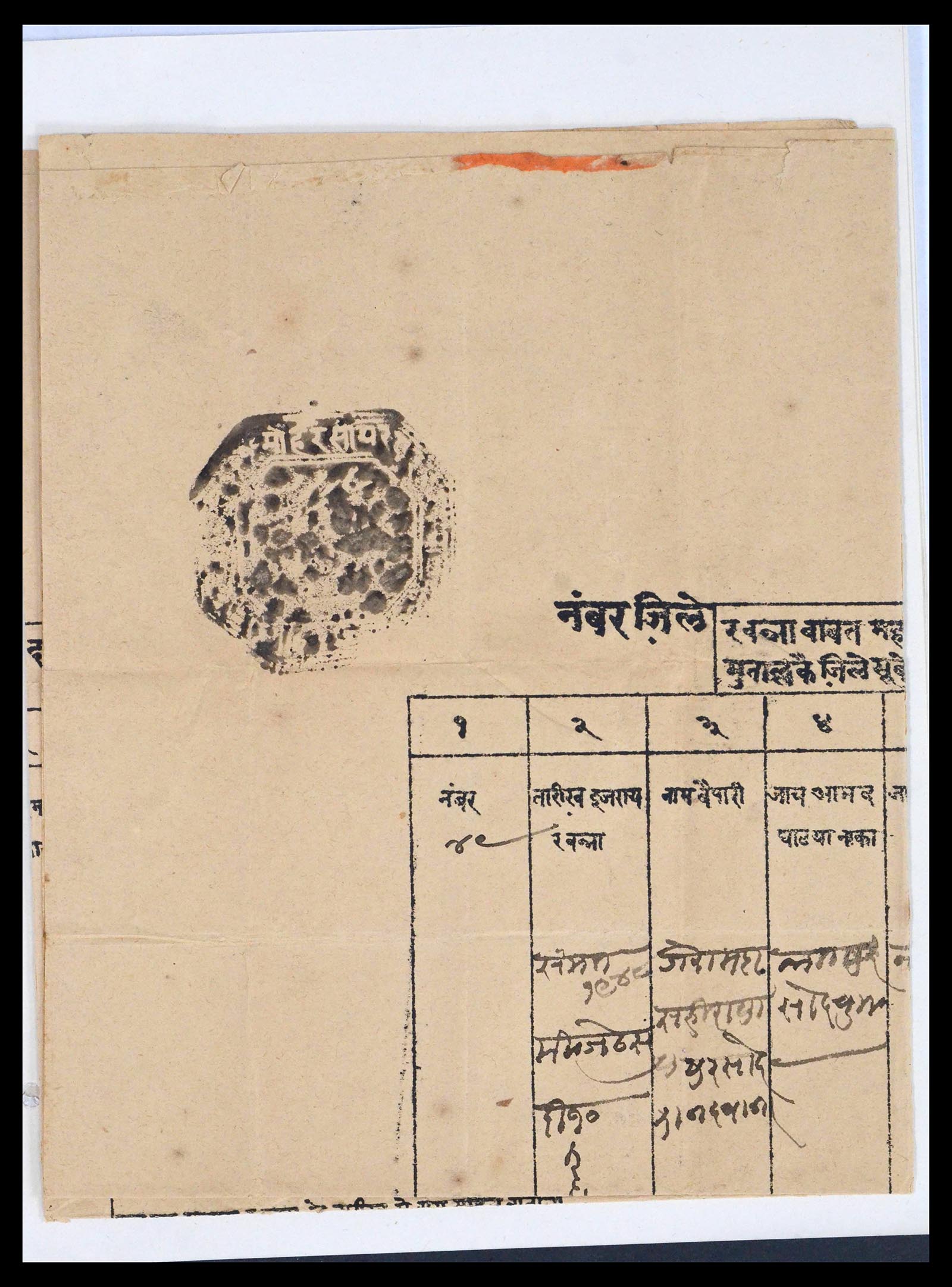 39724 0008 - Stamp collection 39724 Indian States covers 1875-1950.