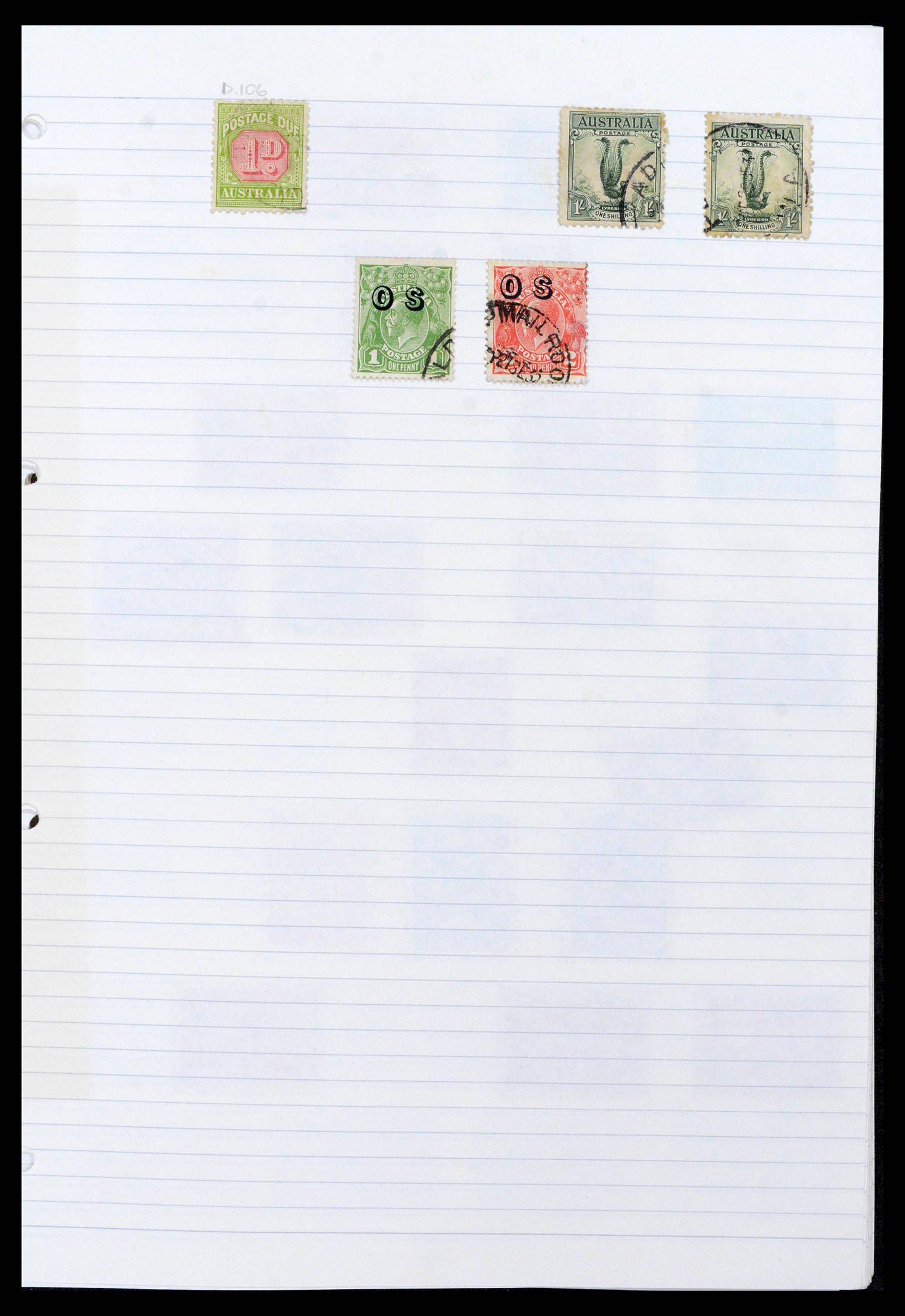 39738 0004 - Stamp collection 39738 Australia 1913-1980.