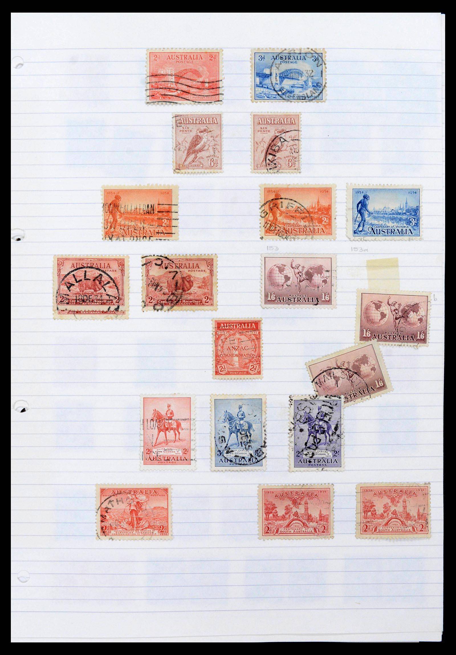 39738 0005 - Stamp collection 39738 Australia 1913-1980.